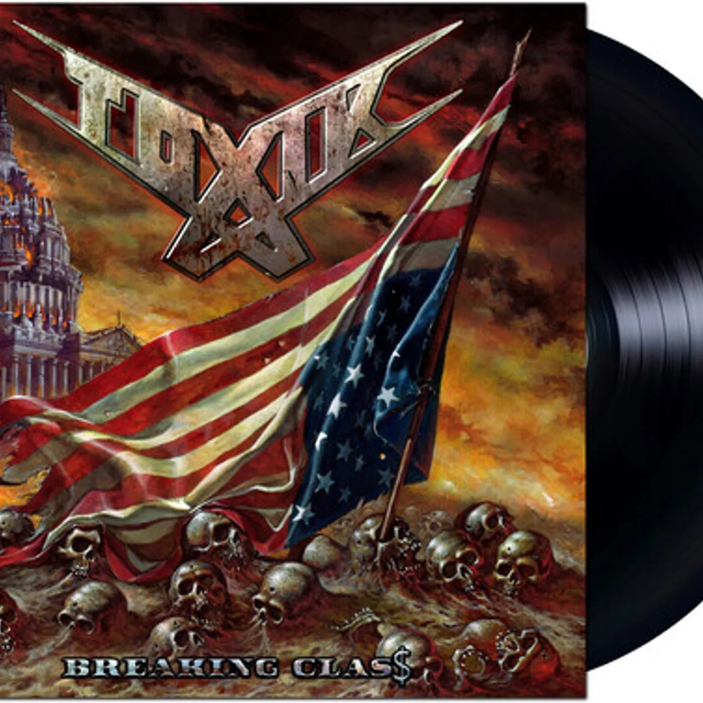 Toxik BREAKING CLAS$ Vinyl Record