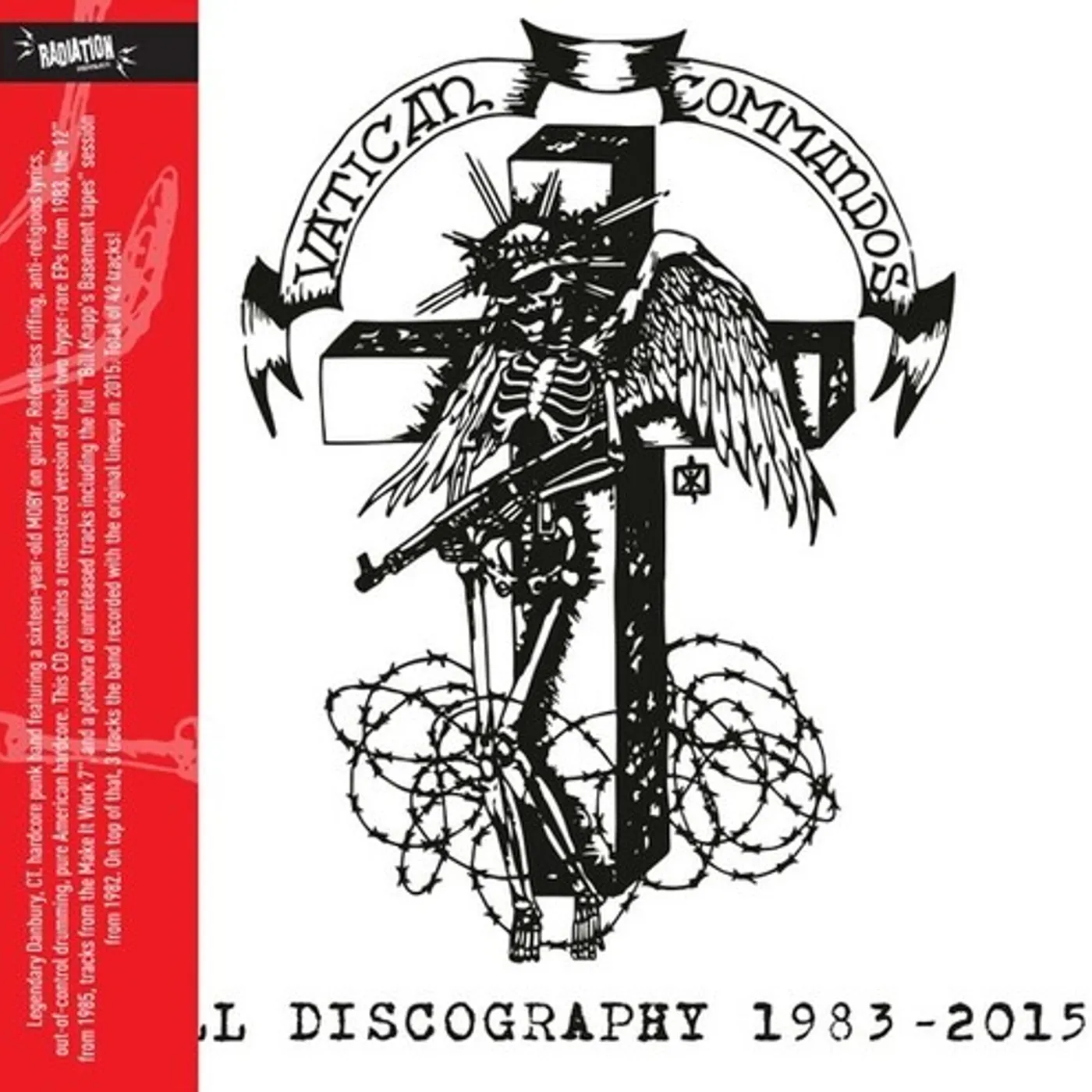 Vatican Commandos FULL DISCOGRAPHY 1983-2015 CD