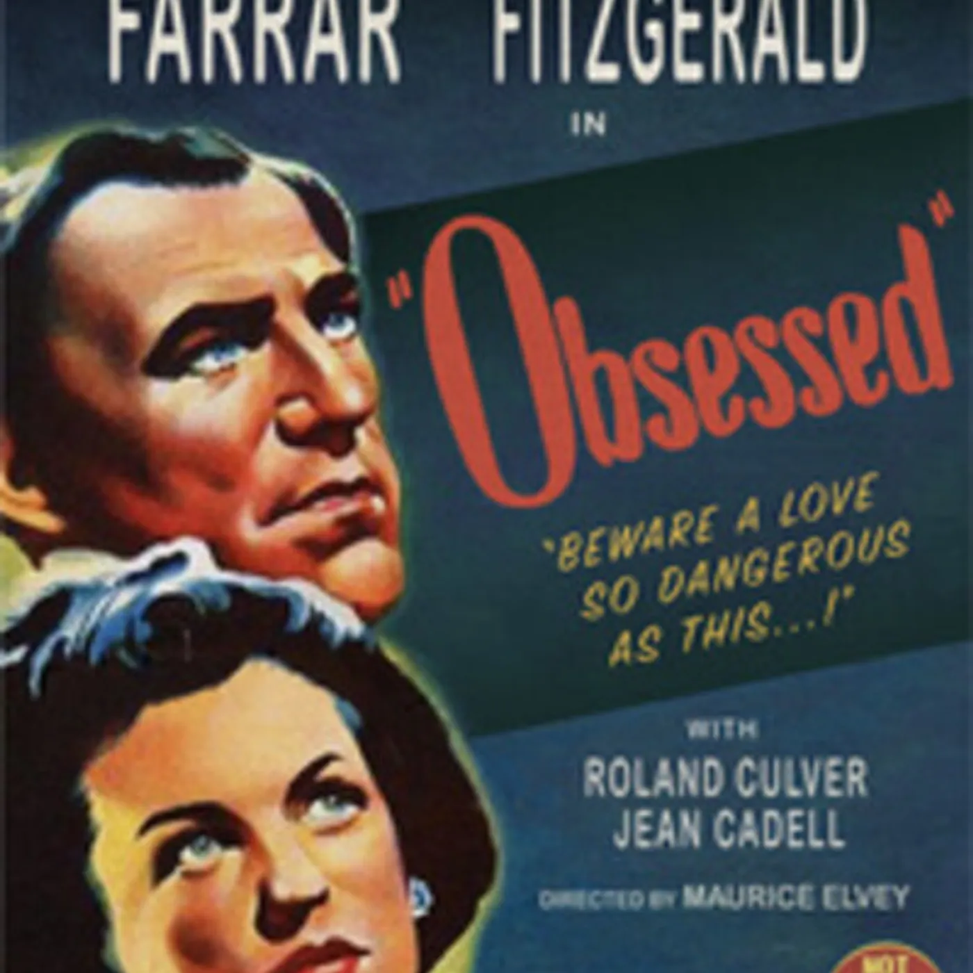 The Obsessed Blu-ray