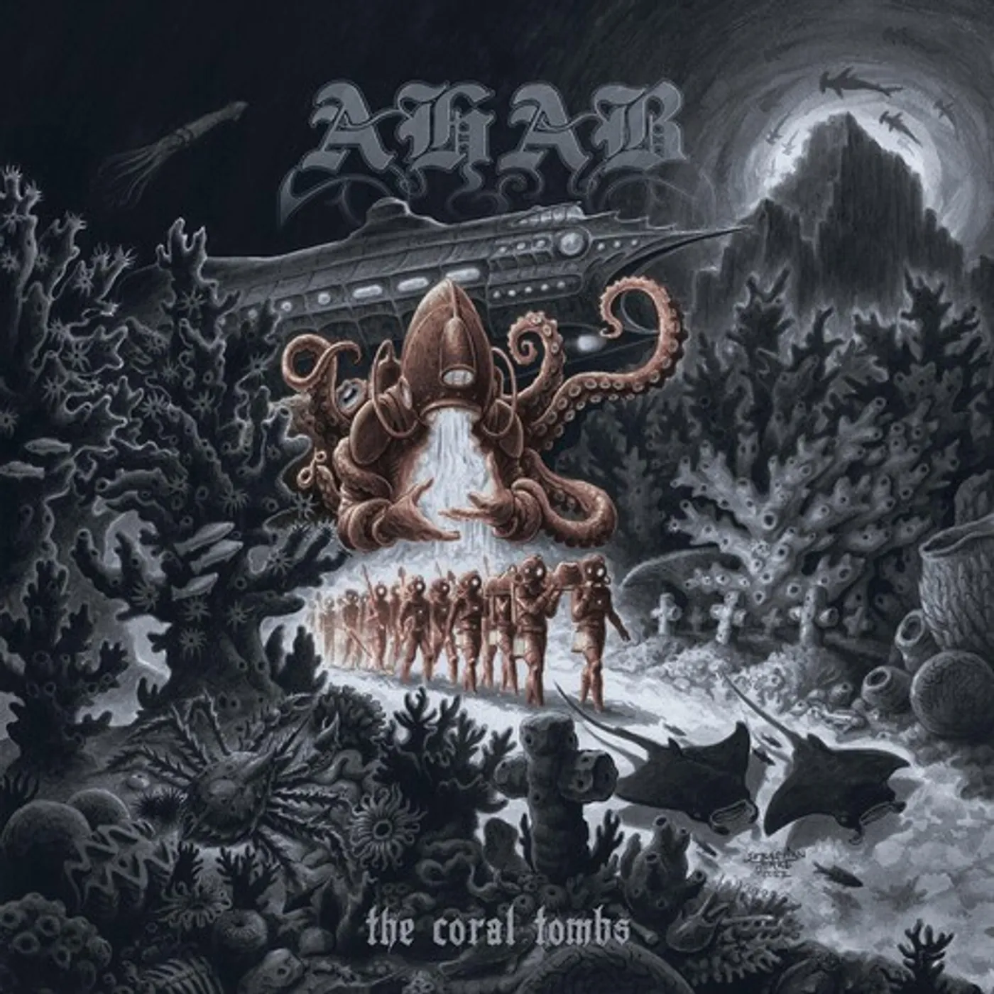 Ahab CORAL TOMBS Vinyl Record