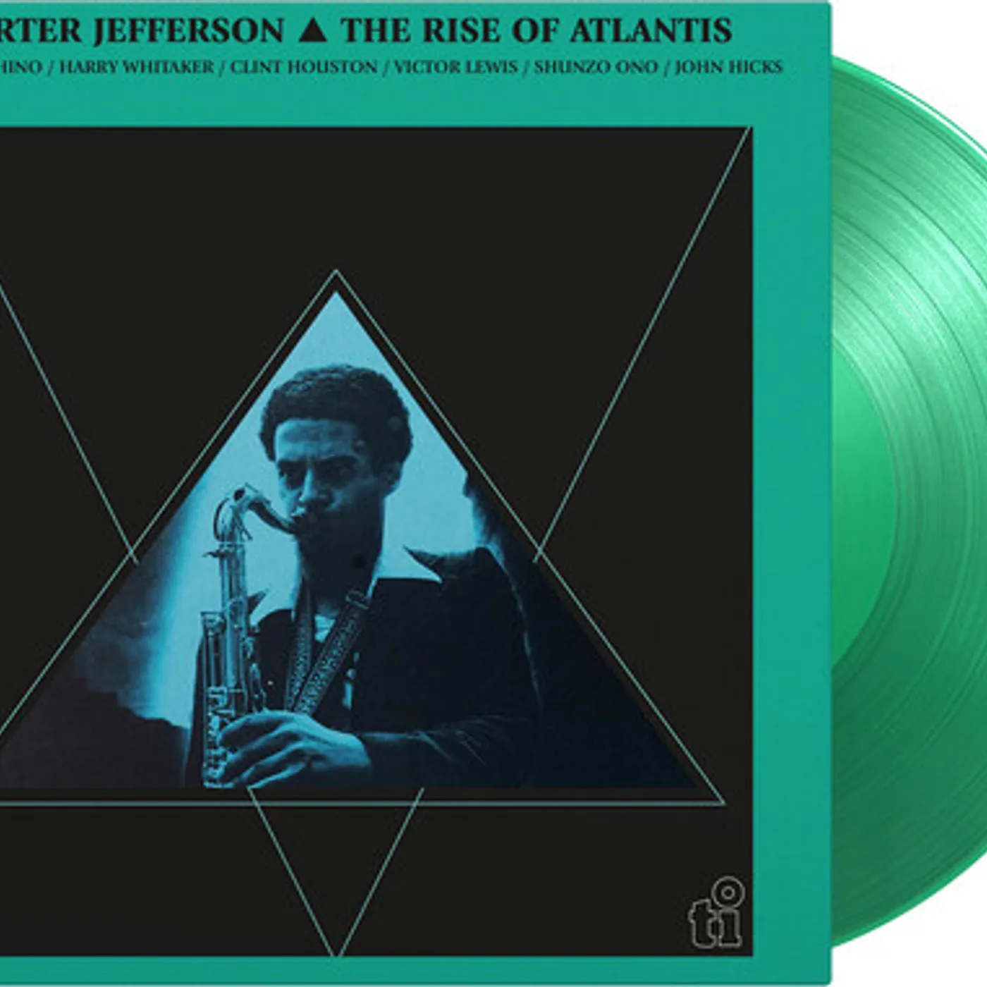Carter Jefferson RISE OF ATLANTIS Vinyl Record