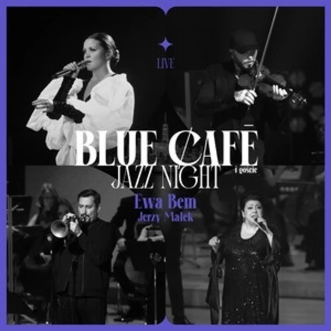 BLUE CAFE JAZZ NIGHT GOSCINNIE EWA BEM JERZY MALEK CD