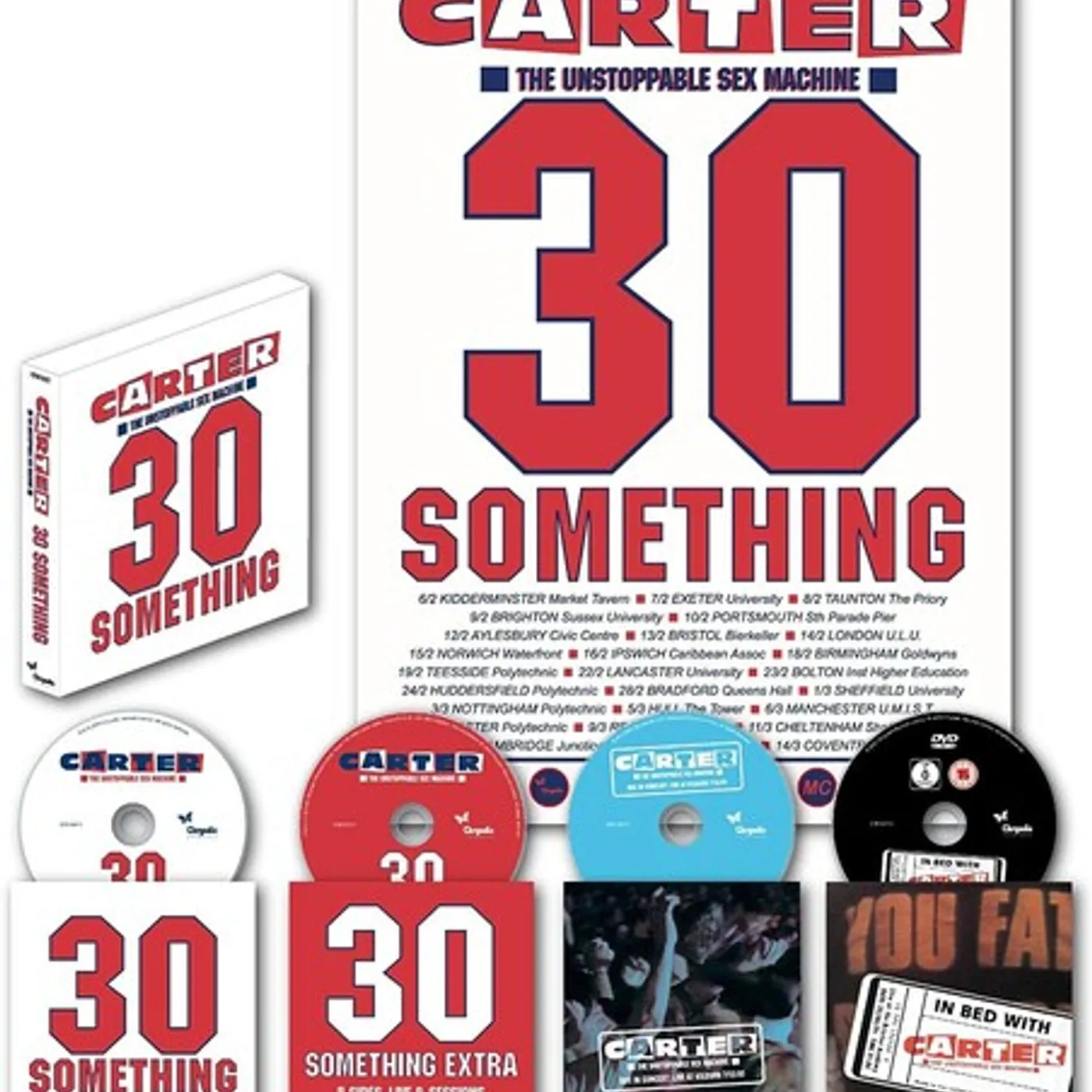 Carter The Unstoppable Sex Machine 30 SOMETHING - DELUXE VERSION CD