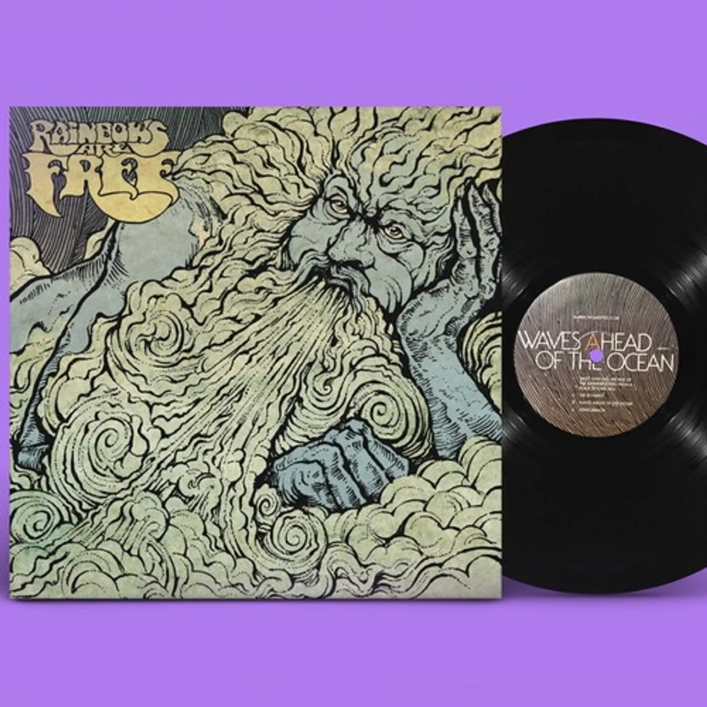 Rainbows Are Free Waves Ahead of the Ocean Vinyl Record
