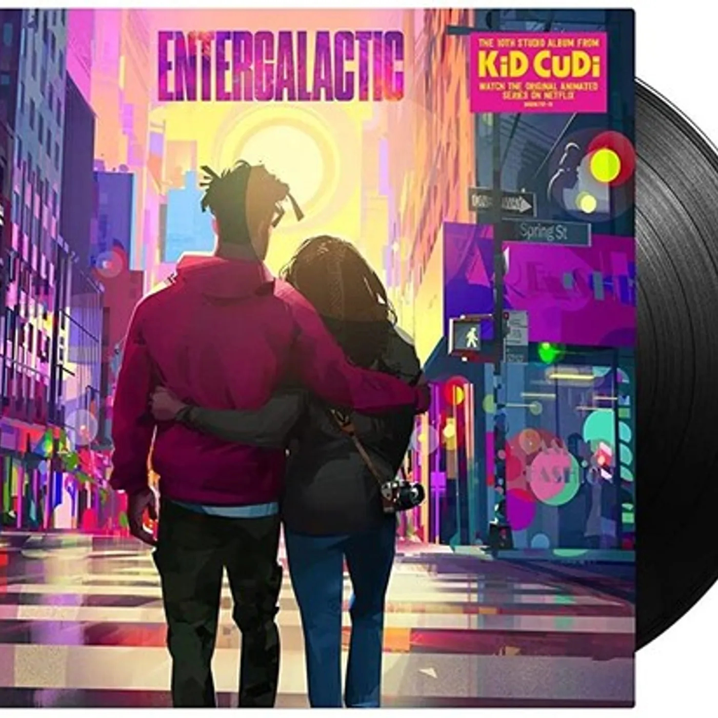 Kid Cudi Entergalactic Vinyl Record