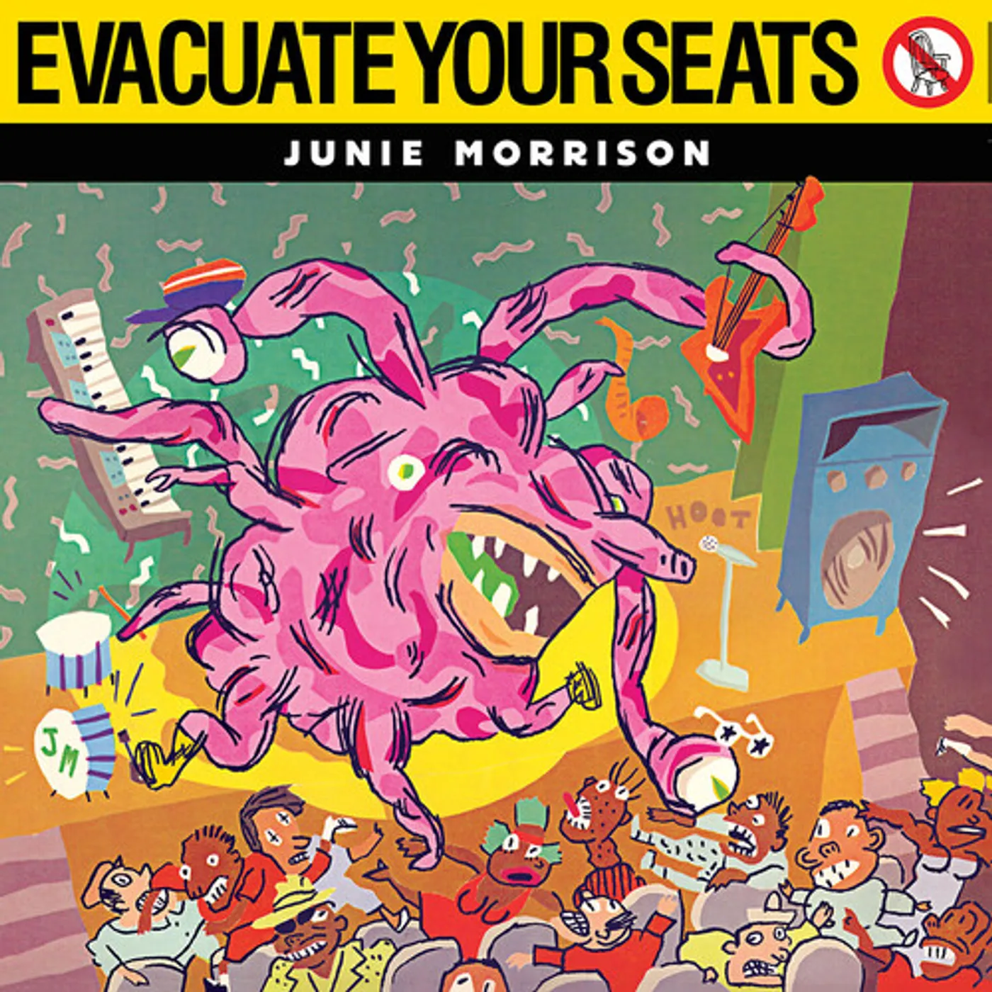 Junie Morrison EVACUATE YOUR SEATS - EXPANDED EDITION CD