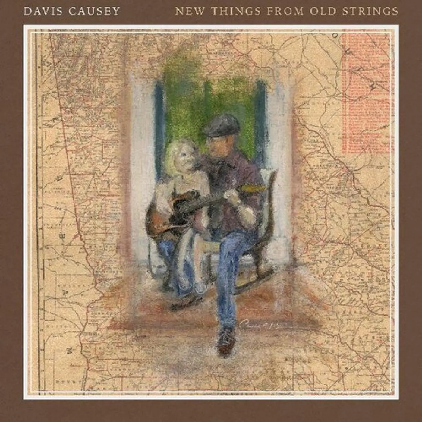 Davis Causey New Things From Old Strings Vinyl Record