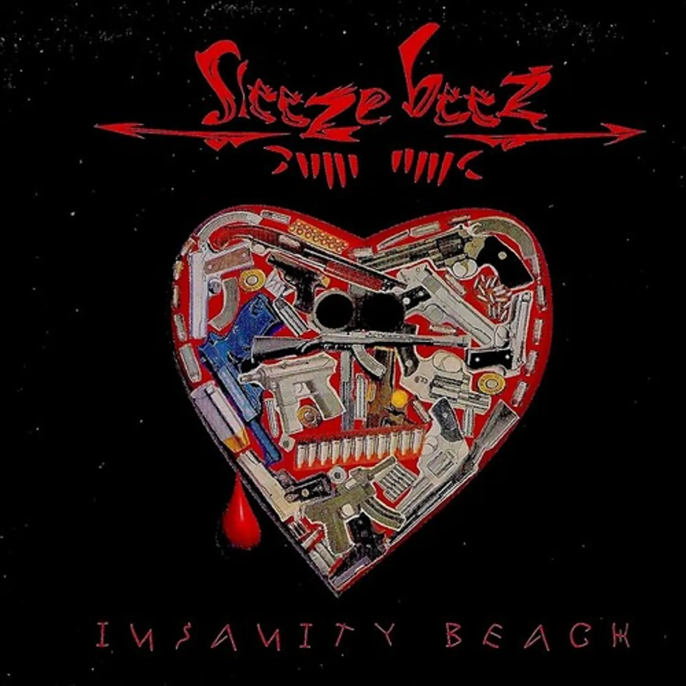 Sleeze Beez INSANITY BEACH CD