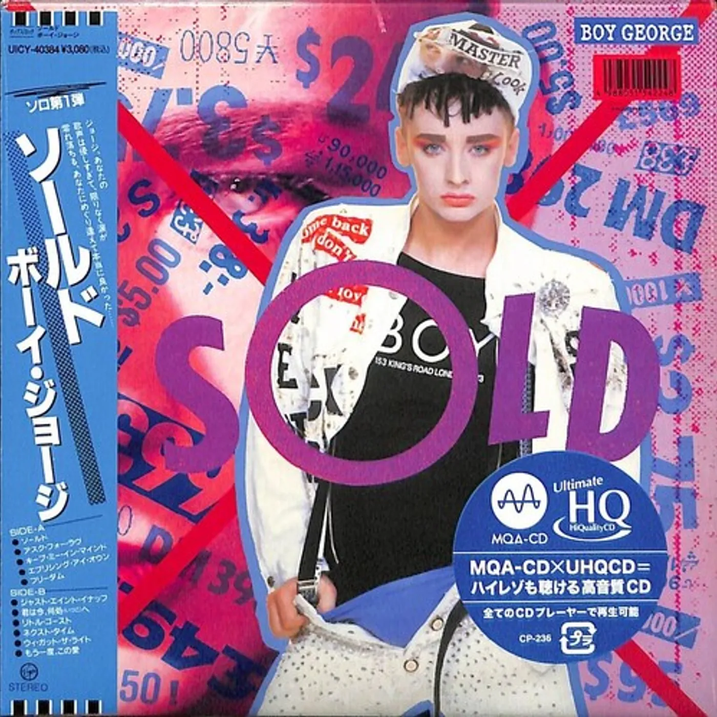 Boy George SOLD CD