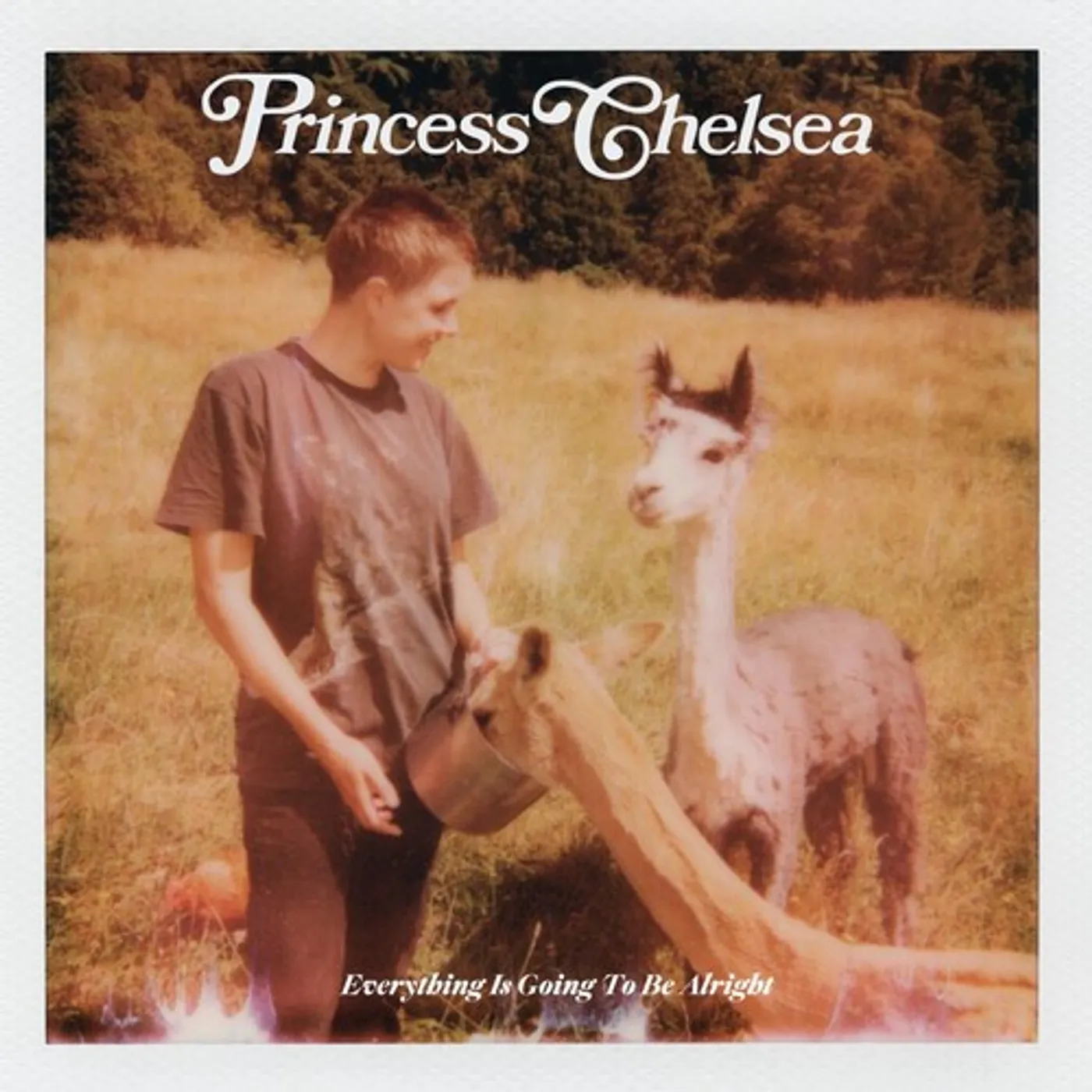 Princess Chelsea EVERYTHING IS GOING TO BE ALRIGHT - OPAQUE YELLOW Vinyl Record