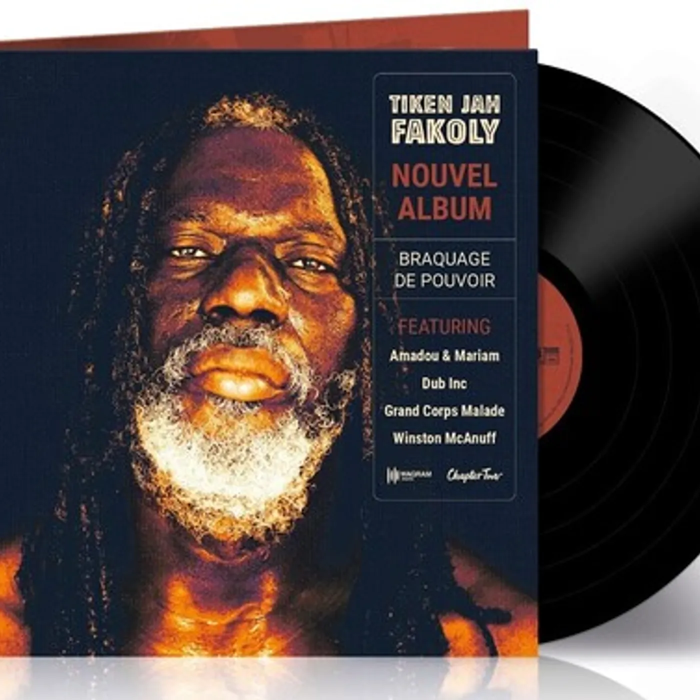 Tiken Jah Fakoly Braquage de pouvoir Vinyl Record