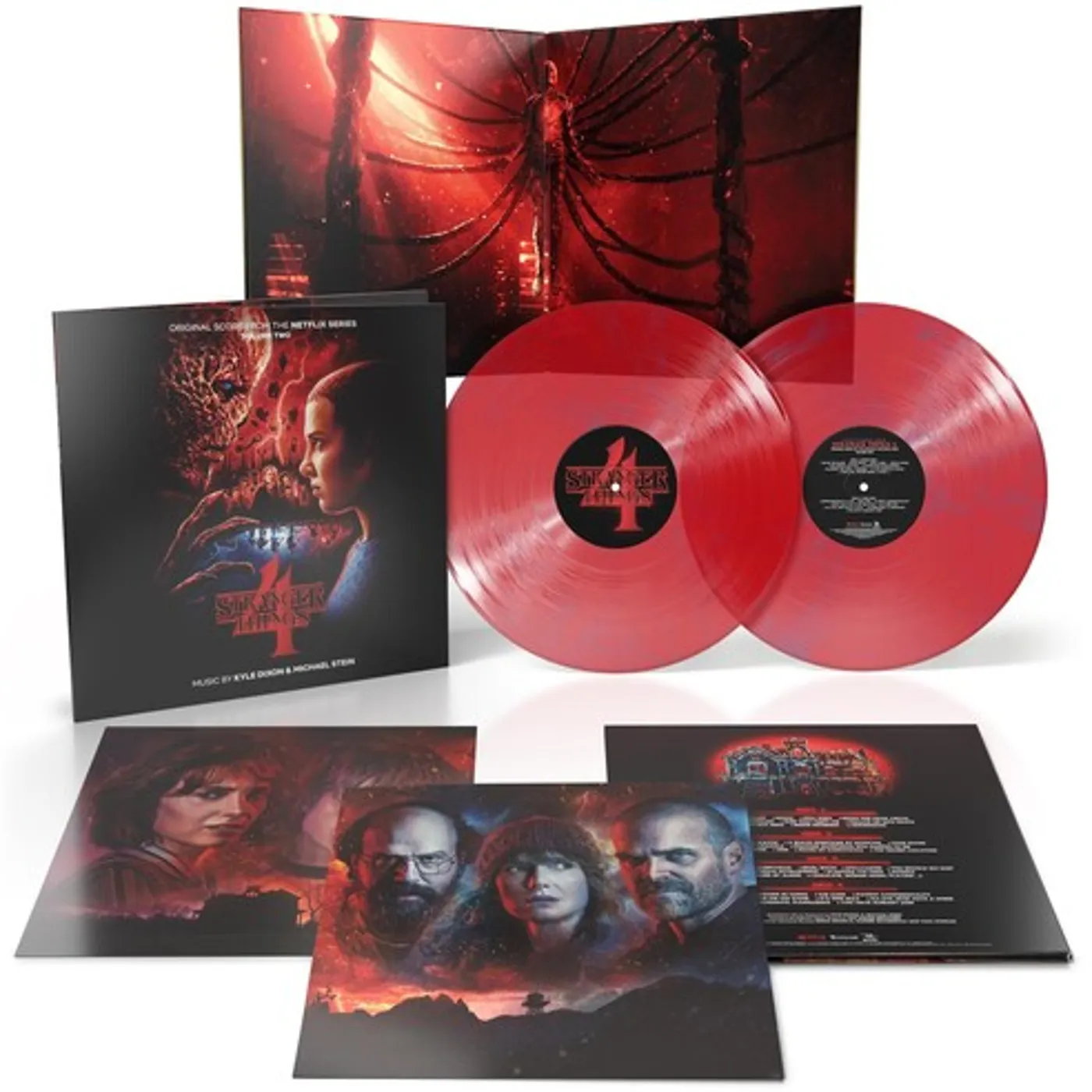 Kyle Dixon & Michael Stein Stranger Things Season 4 Volume 2 (VECNA'S RED WORLD) Vinyl Record