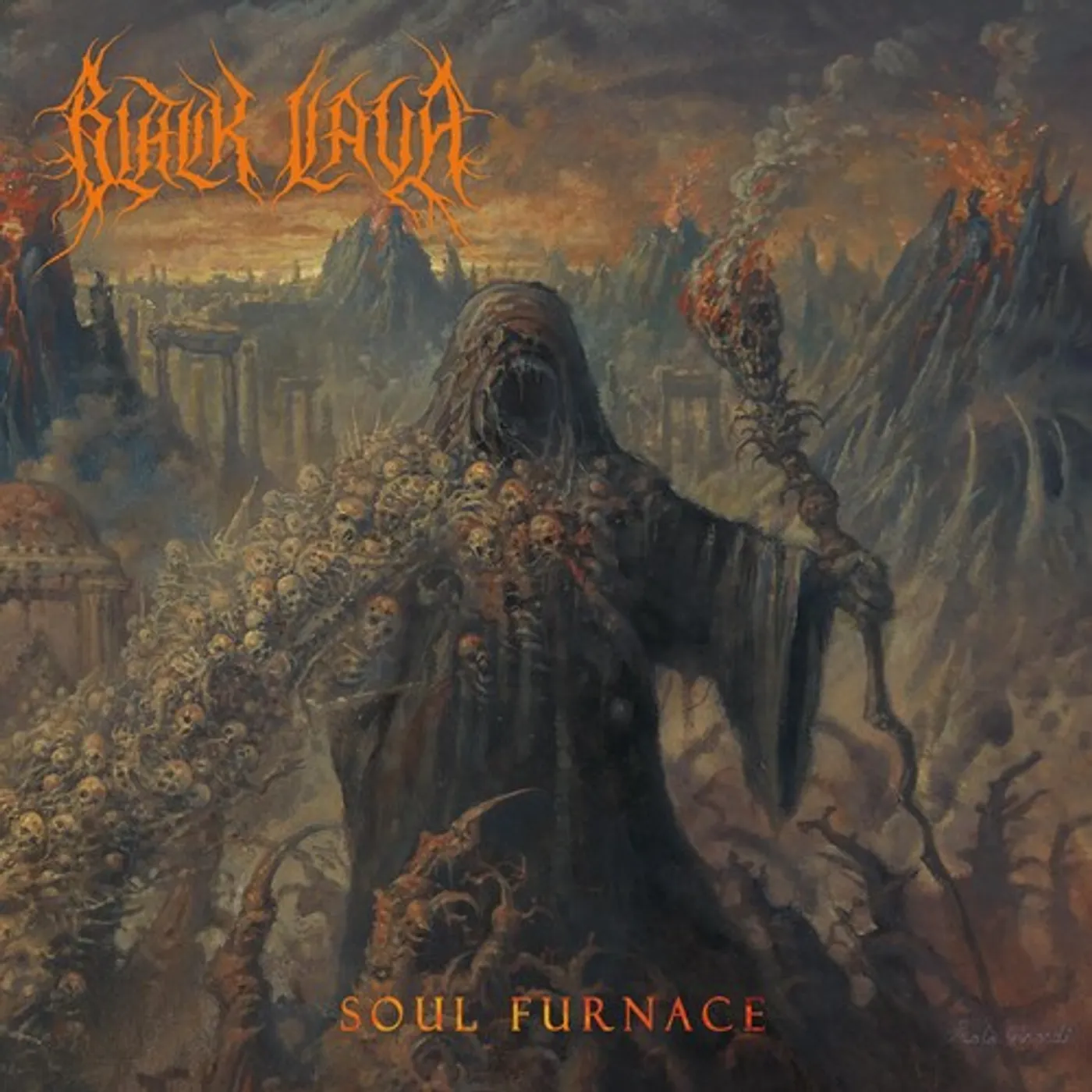 Black Lava Soul Furnace Vinyl Record