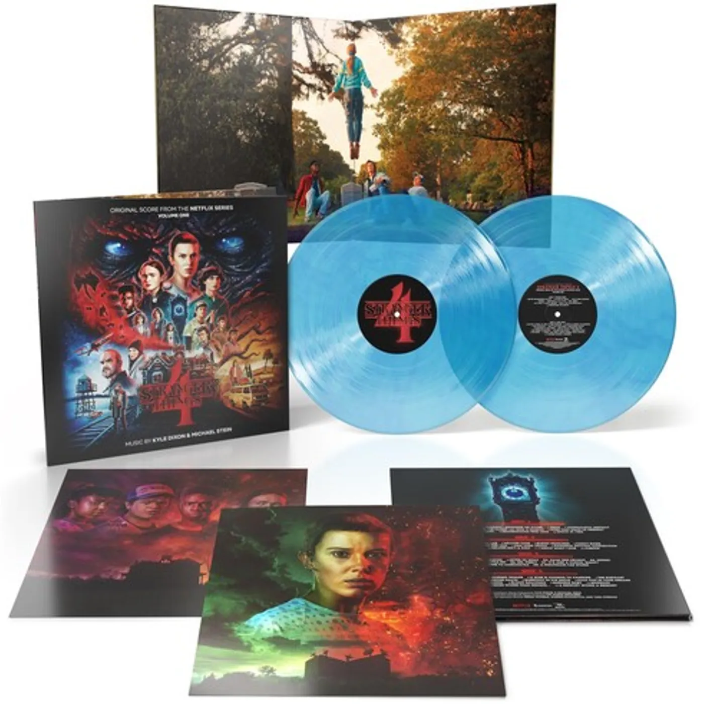 Kyle Dixon & Michael Stein Stranger Things Season 4 Volume 1 (Max's Blue World) Vinyl Record
