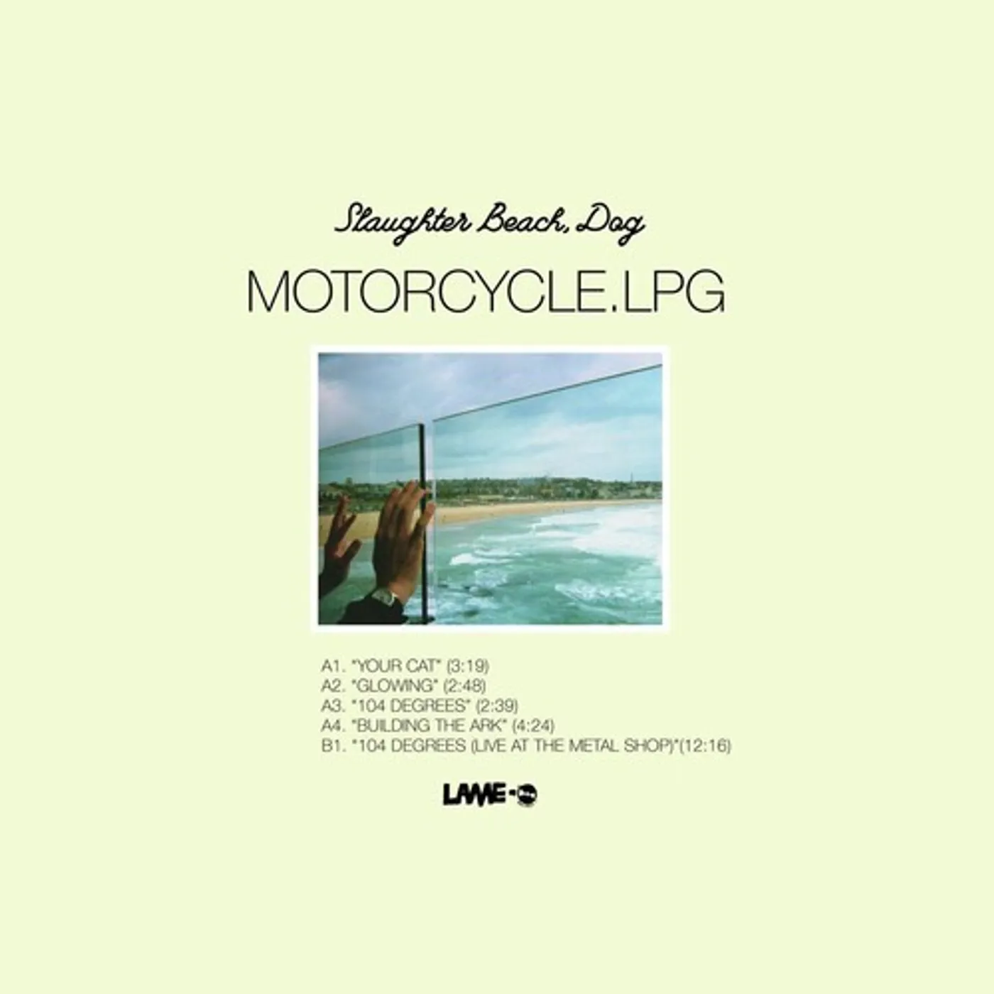 Slaughter Beach, Dog MOTORCYCLE.LPG - OCEAN BLUE Vinyl Record - Blue Vinyl, Colored Vinyl