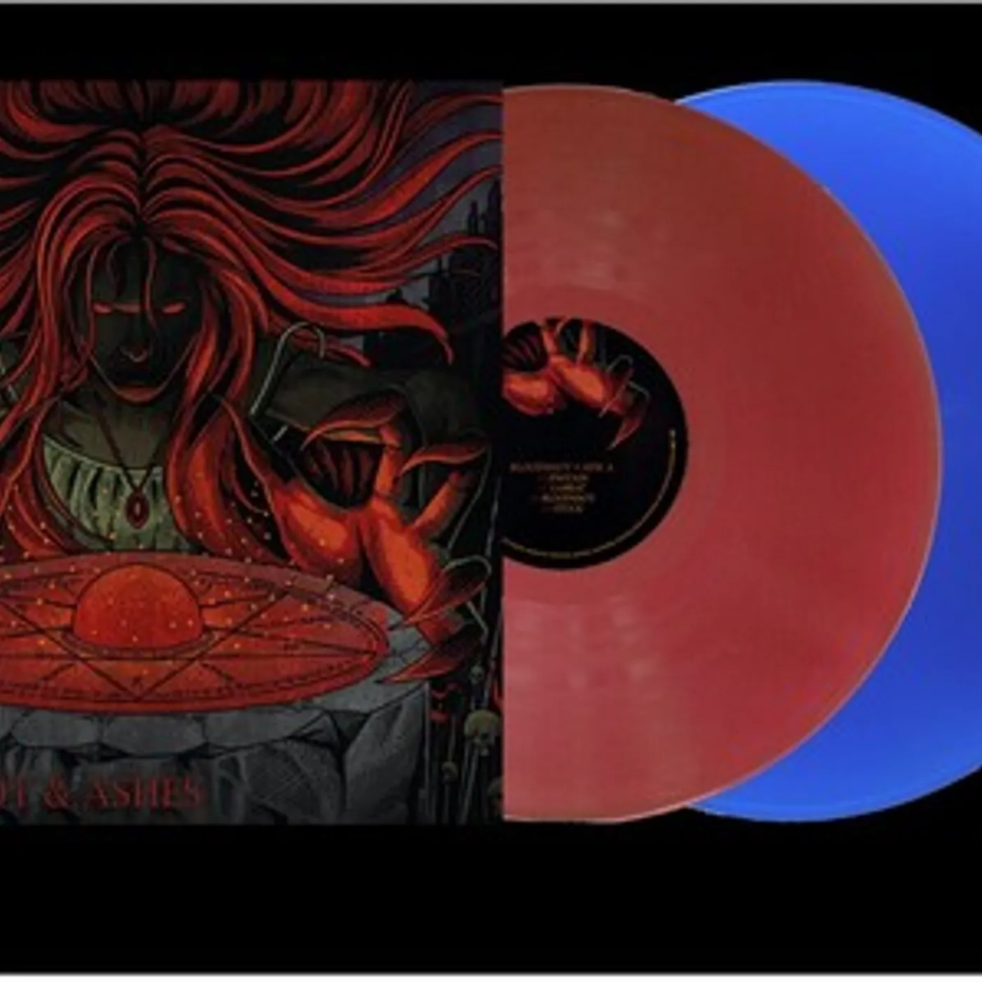 Villain of the Story BLOODSHOT / ASHES Vinyl Record