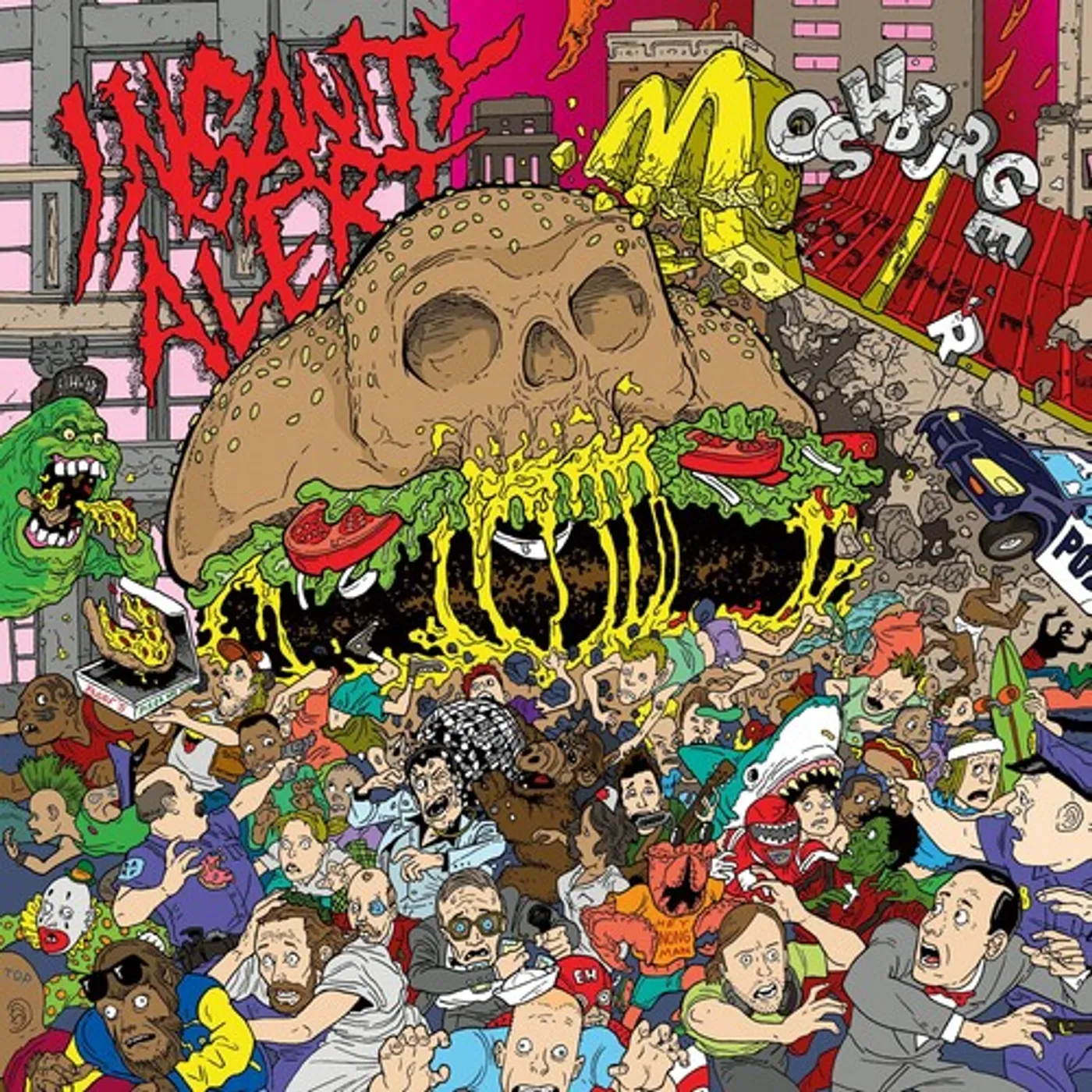 Insanity Alert MOSHBURGER CD