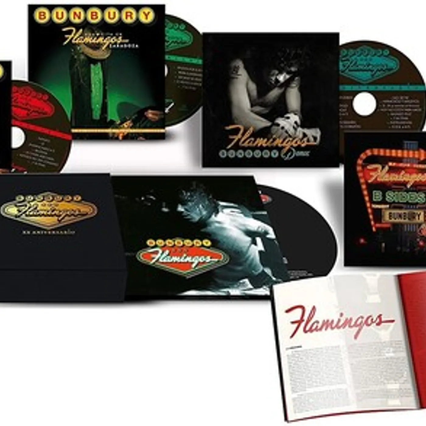 Bunbury FLAMINGOS XX ANIVERSARIO CD