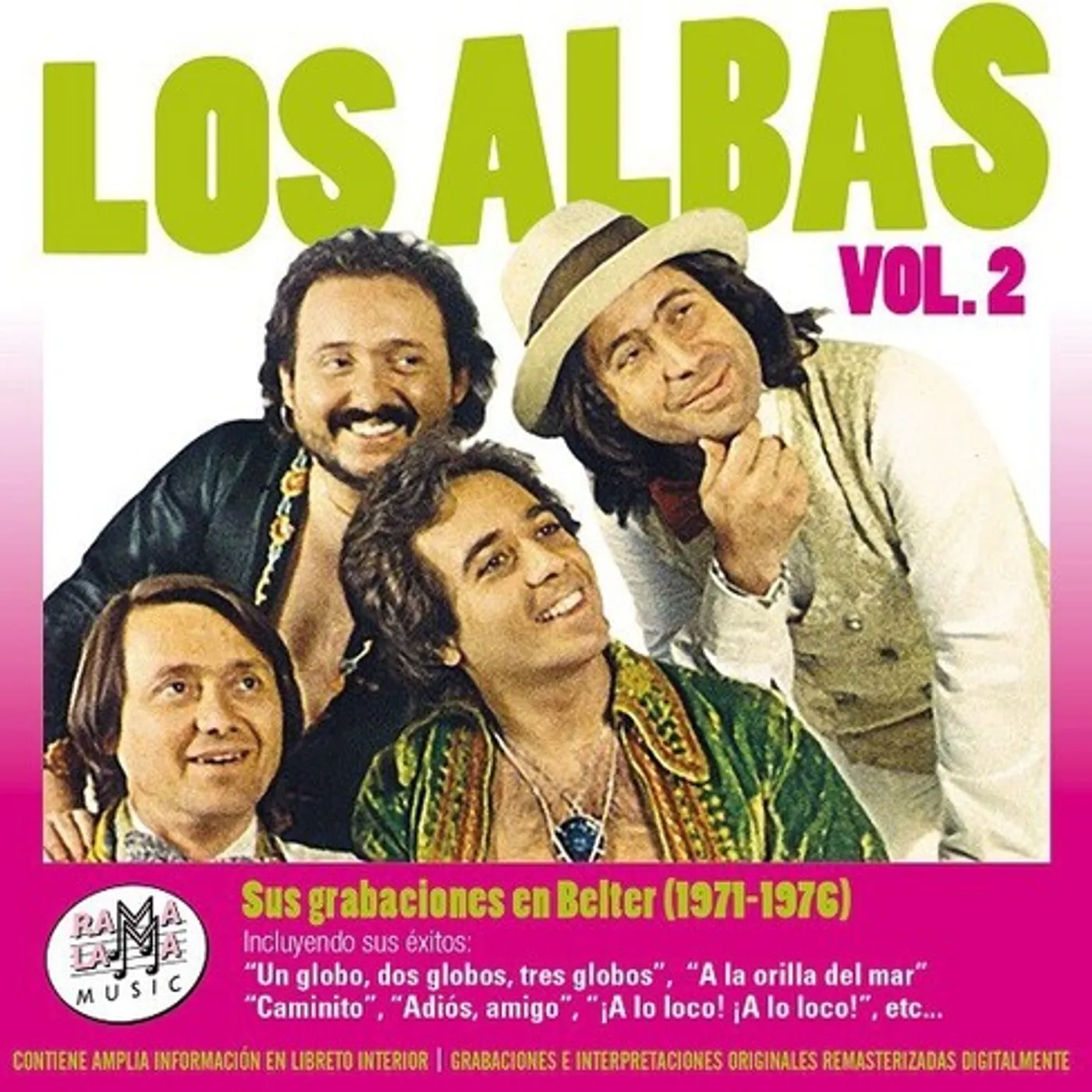 Los Albas SUS GRABACIONES EN BELTER 1971-1976 VOL 2 CD