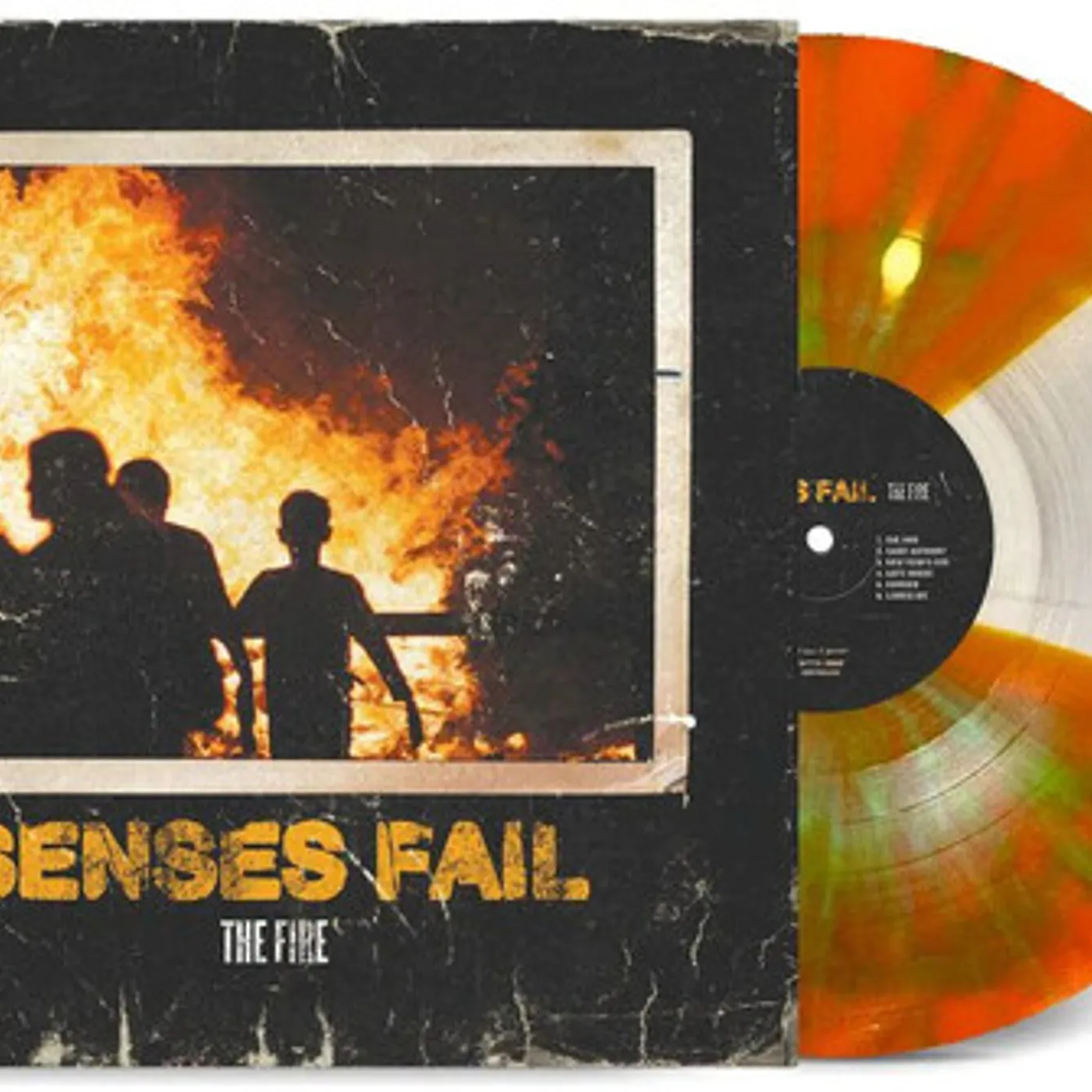 Senses Fail Fire (Color) Vinyl Record