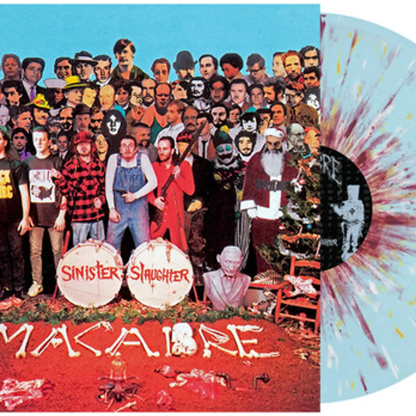 MACABRE SINISTER SLAUGHTER - SINISTER SPLATTER Vinyl Record