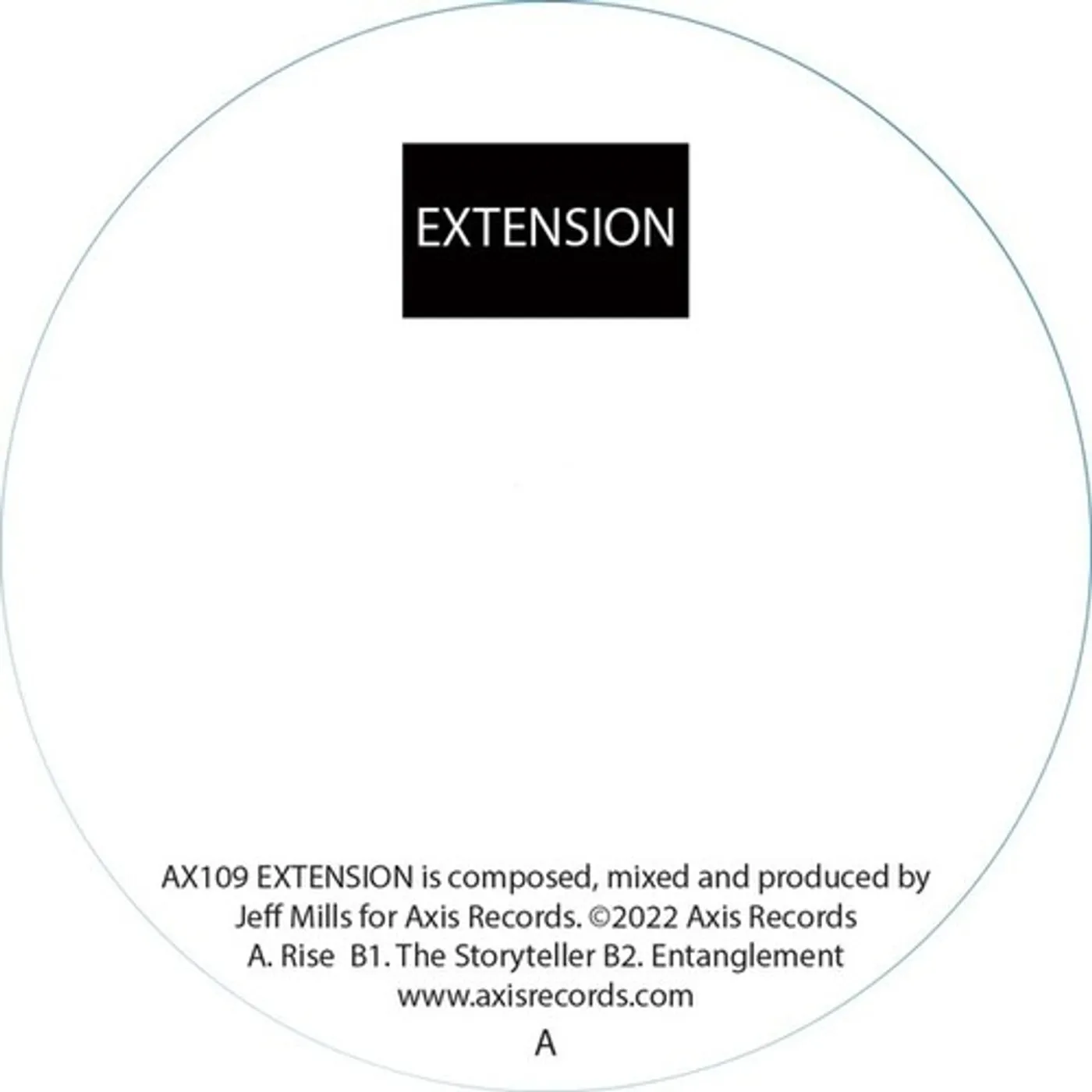 Jeff Mills EXTENSION Vinyl Record