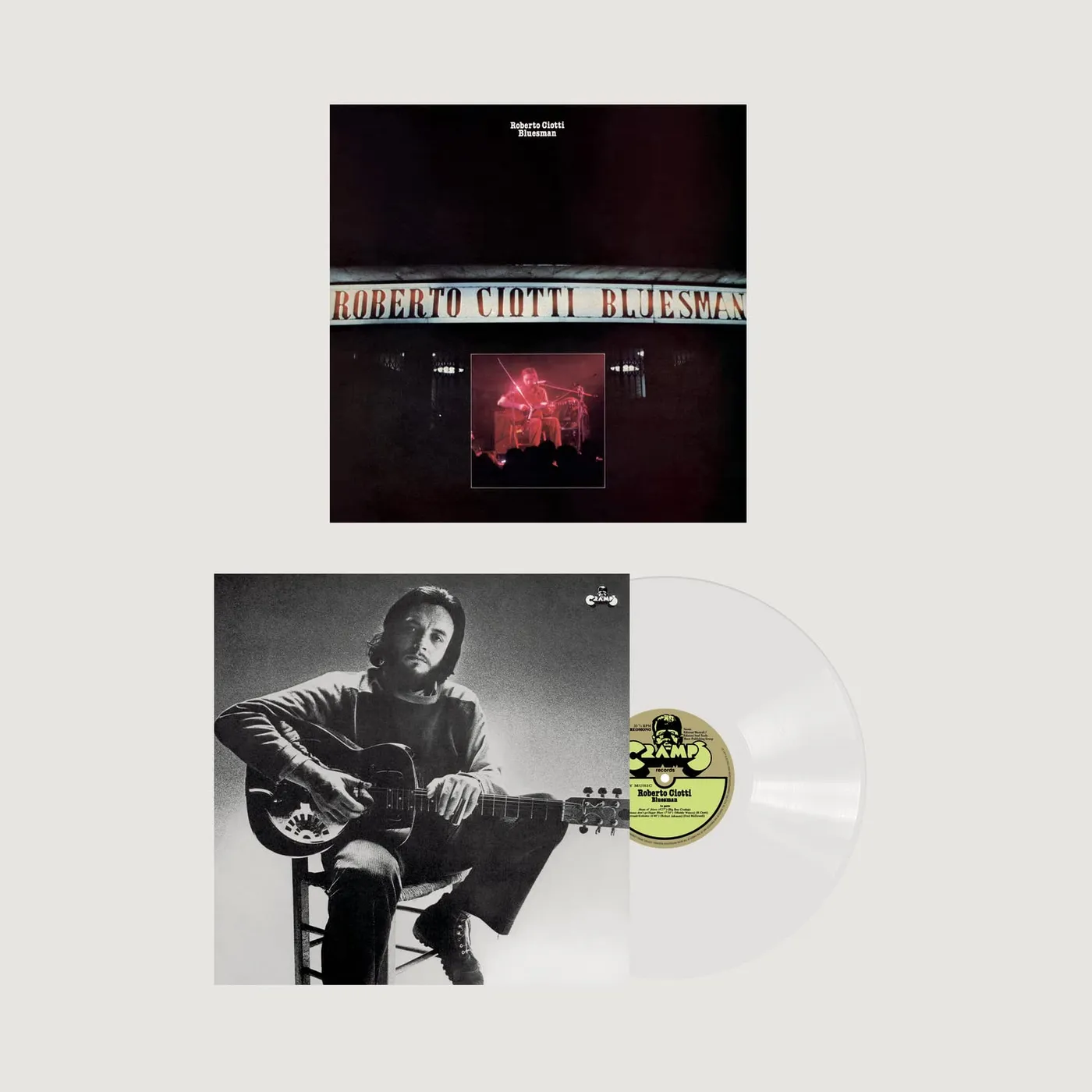 Roberto Ciotti BLUESMAN Vinyl Record