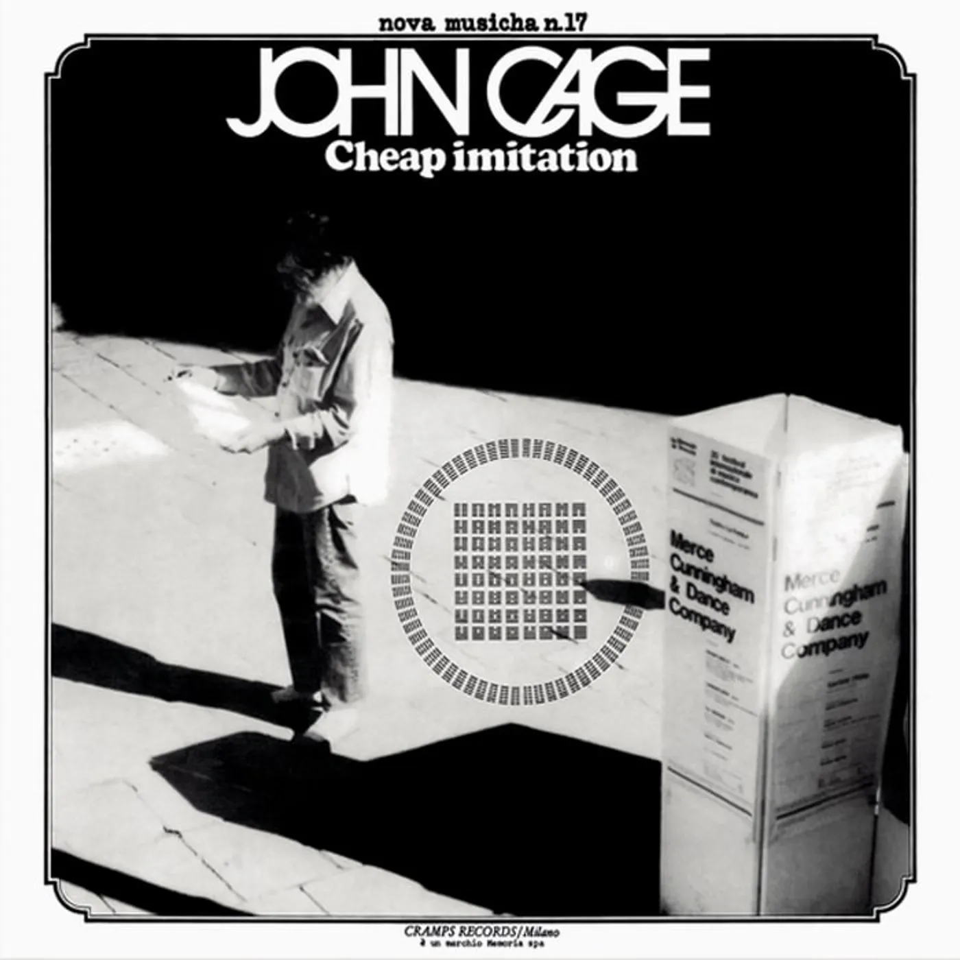 John Cage CHEAP IMITATION Vinyl Record