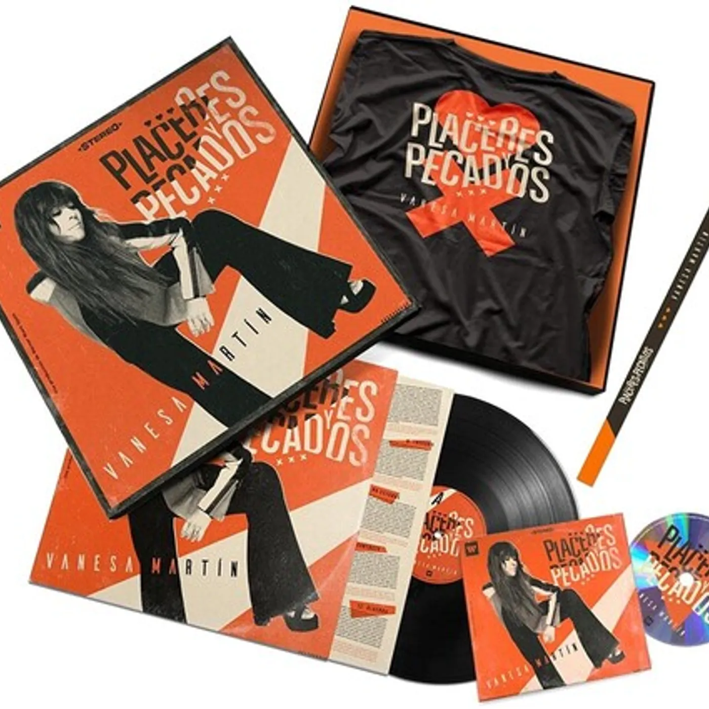 Vanesa Martín Placeres Y Pecados (LP + CD) (Vinyl)