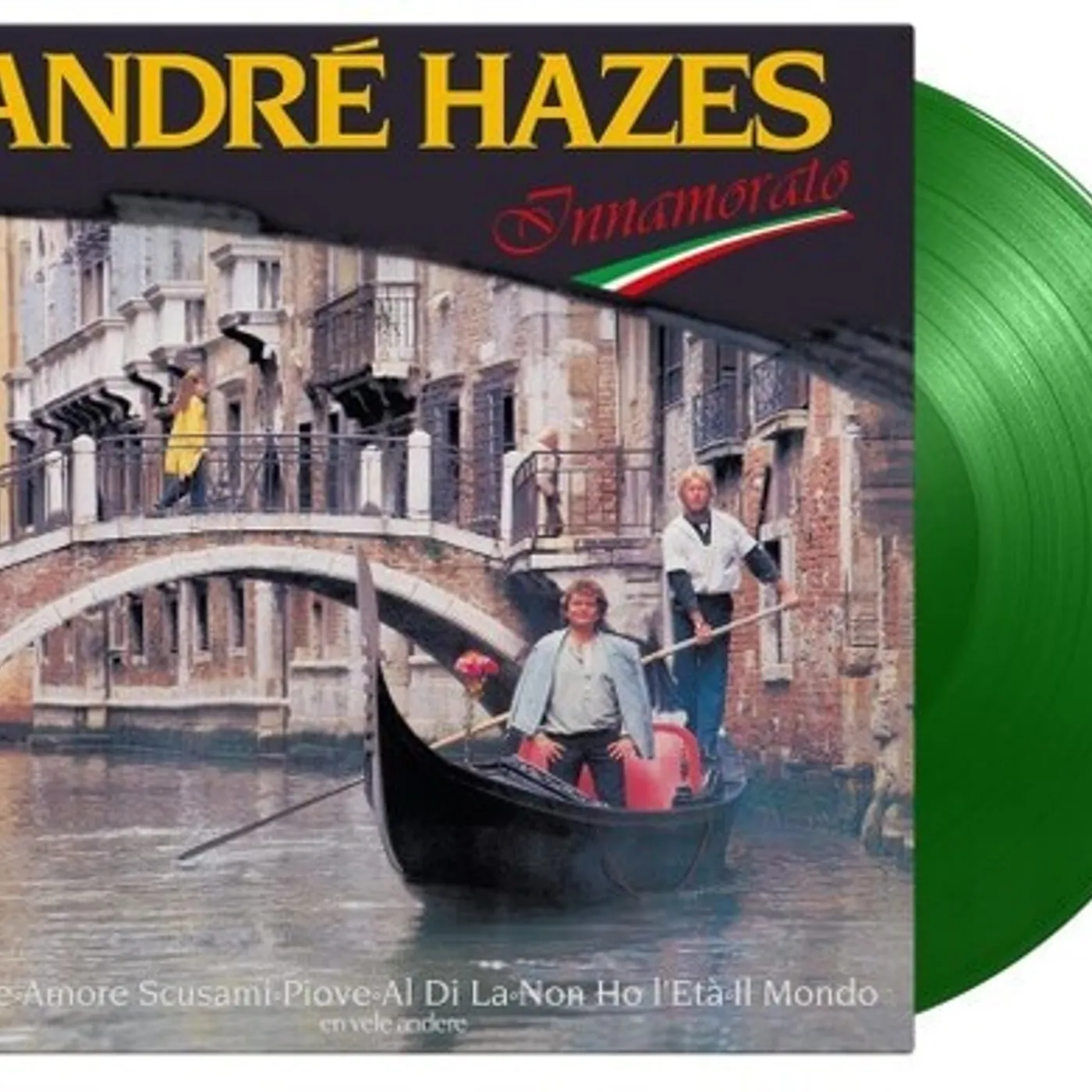 Andre Hazes Innamorato (Green) Vinyl Record