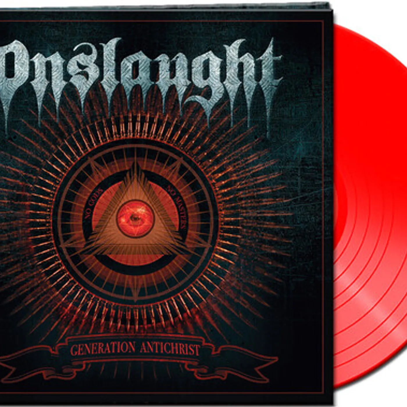 Onslaught GENERATION ANTICHRIST - RED Vinyl Record