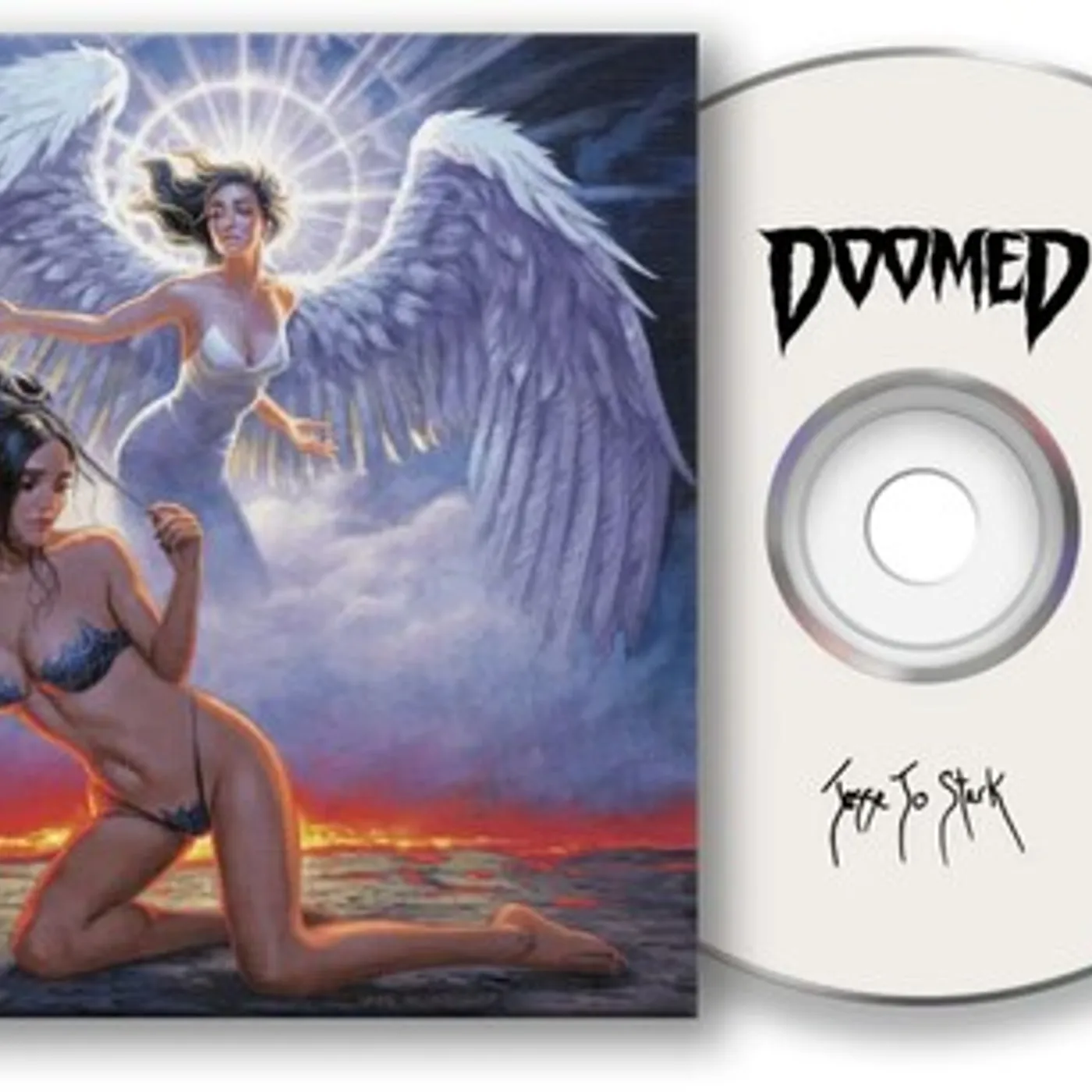 Jesse Jo Stark DOOMED CD - Poster