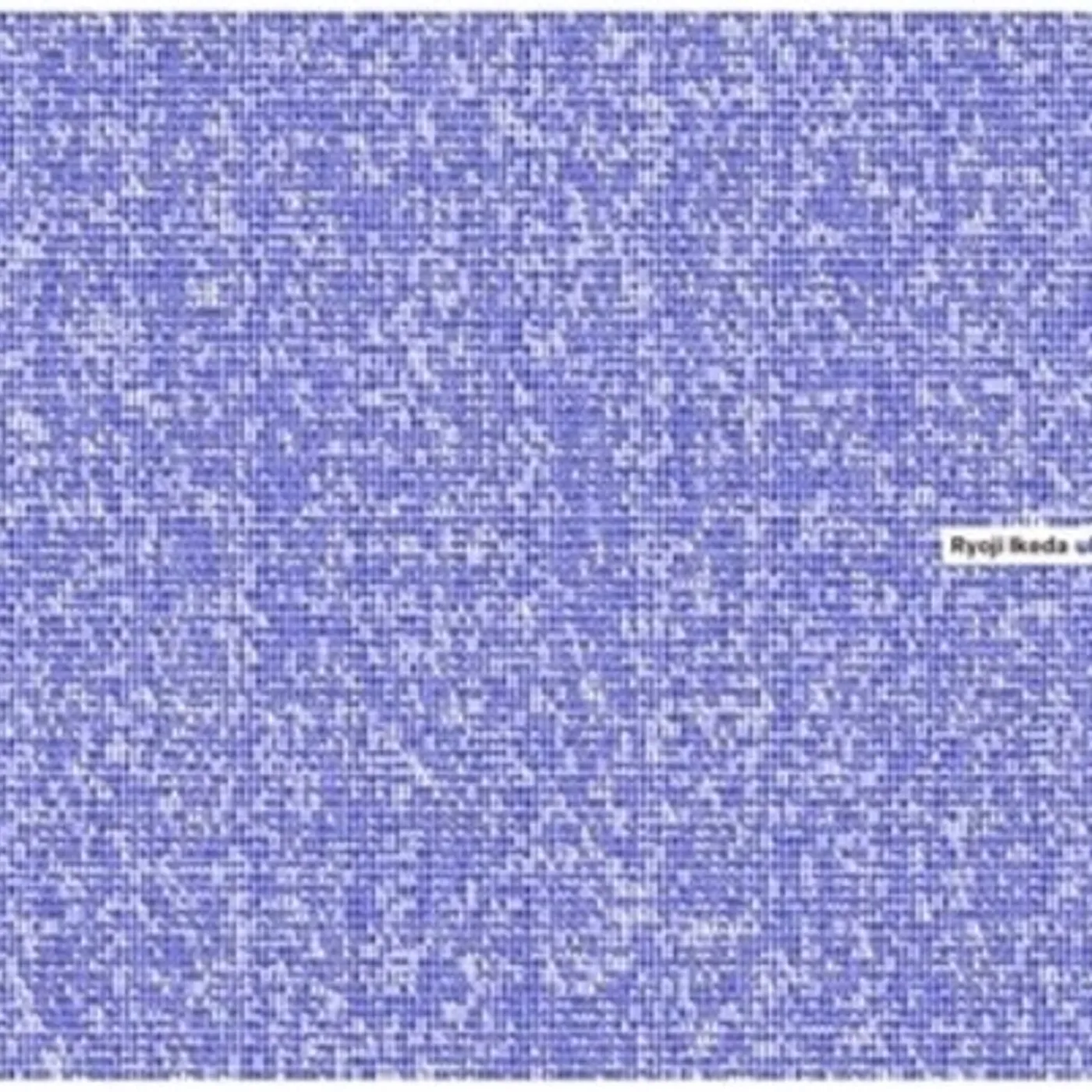 Ryoji Ikeda ULTRATRONICS CD