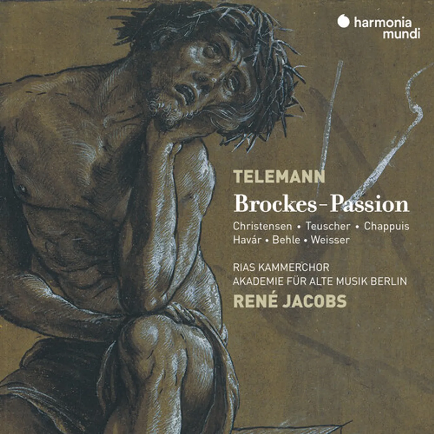 Akademie für Alte Musik Berlin TELEMANN: BROCKES-PASSION CD