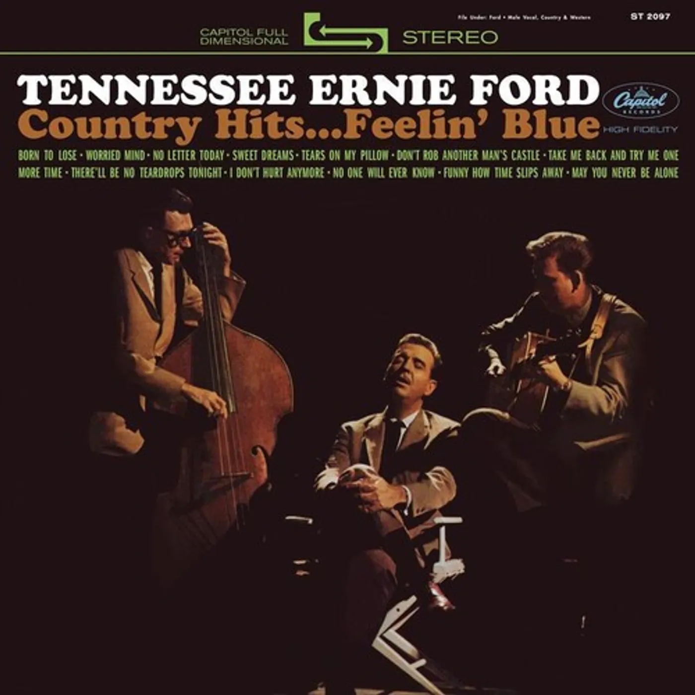 Tennessee Ernie Ford COUNTRY HITS FEELIN' BLUE CD