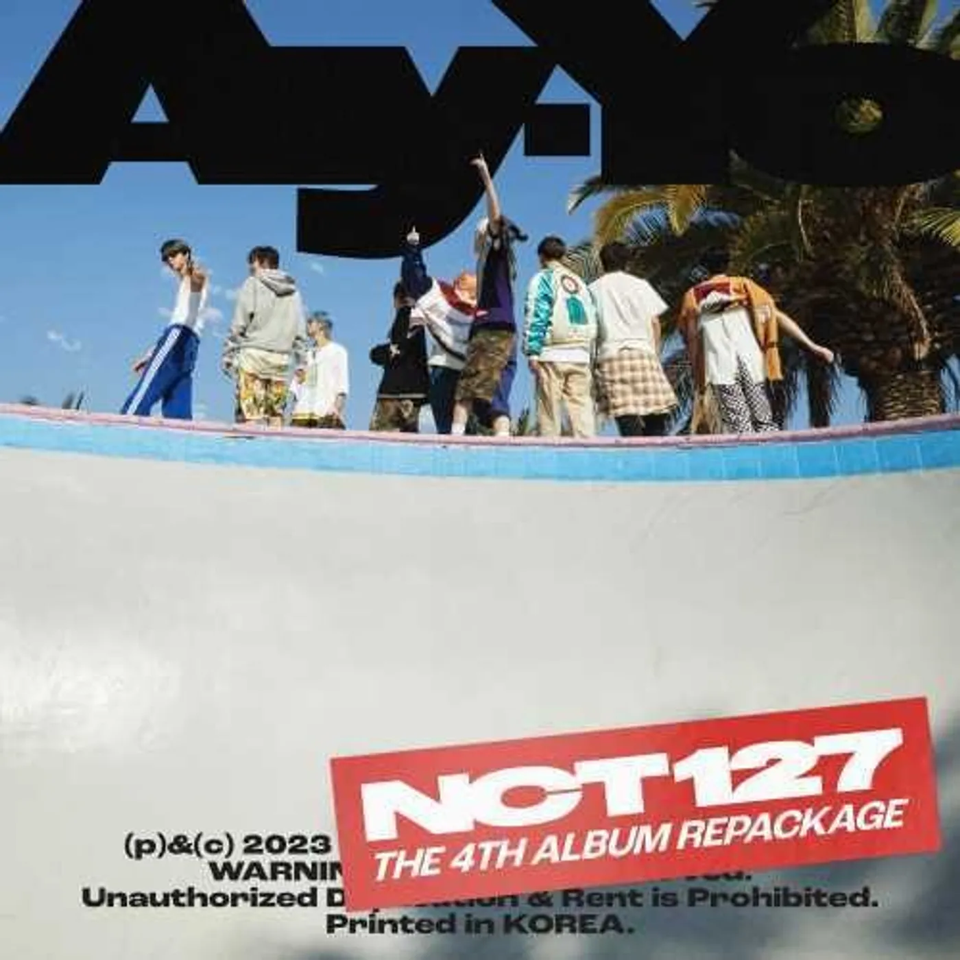 NCT 127 4TH ALBUM REPACKAGE 'AY-YO' [B VER.] CD