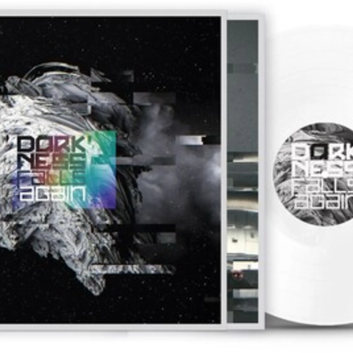 Beborn Beton DARKNESS FALLS AGAIN - WHITE Vinyl Record