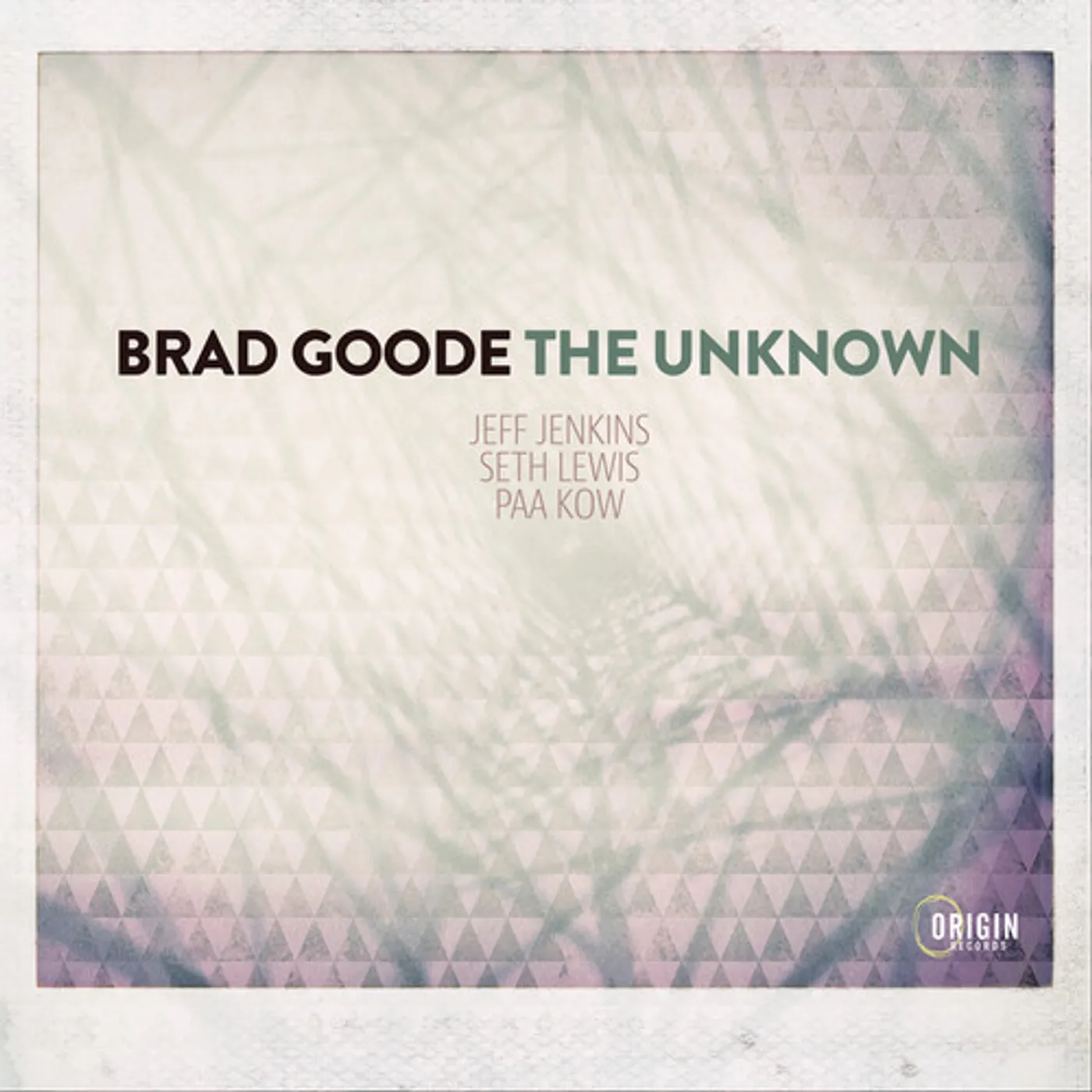 Brad Goode UNKNOWN CD