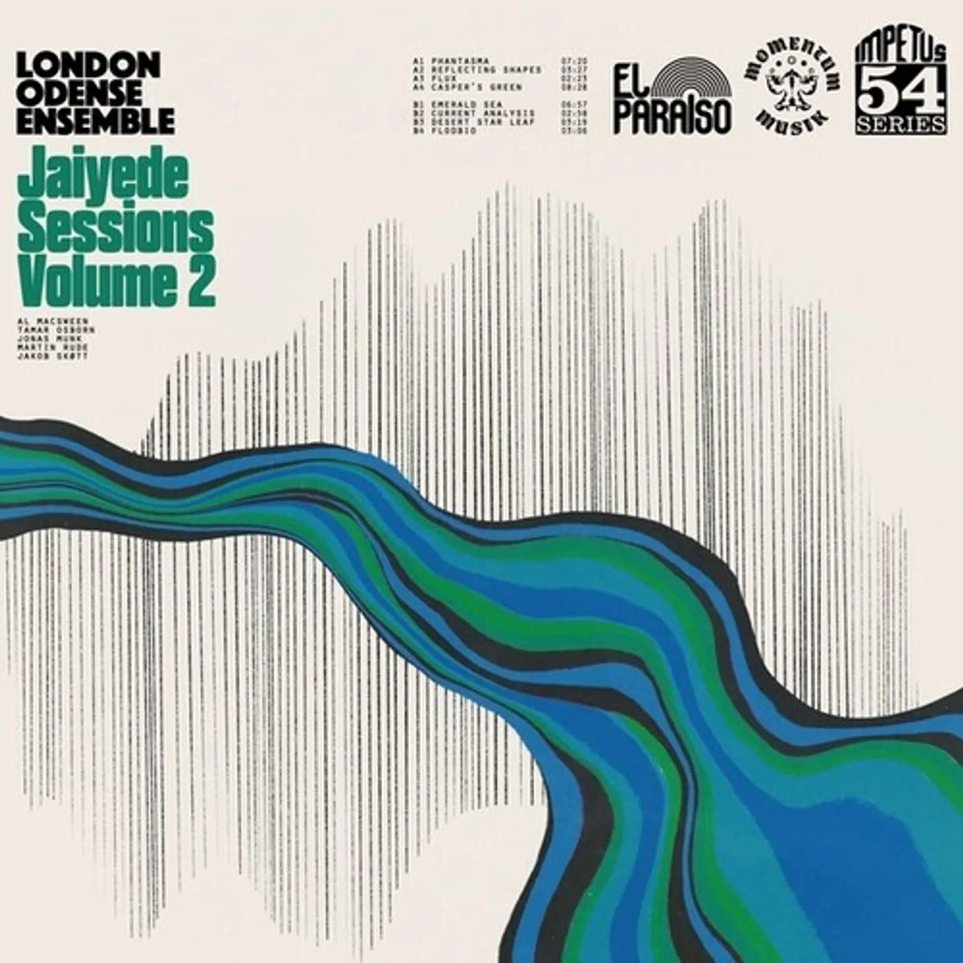London Odense Ensemble JAIYEDE SESSIONS VOL 2 Vinyl Record