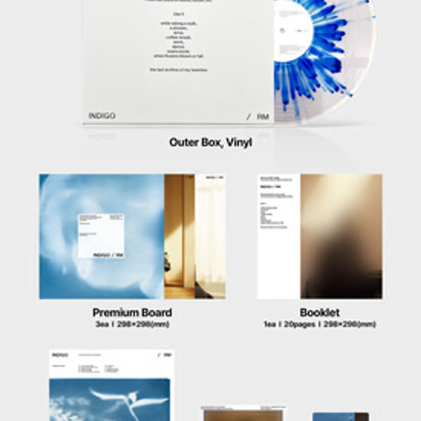 RM (BTS) Indigo Vinyl Record