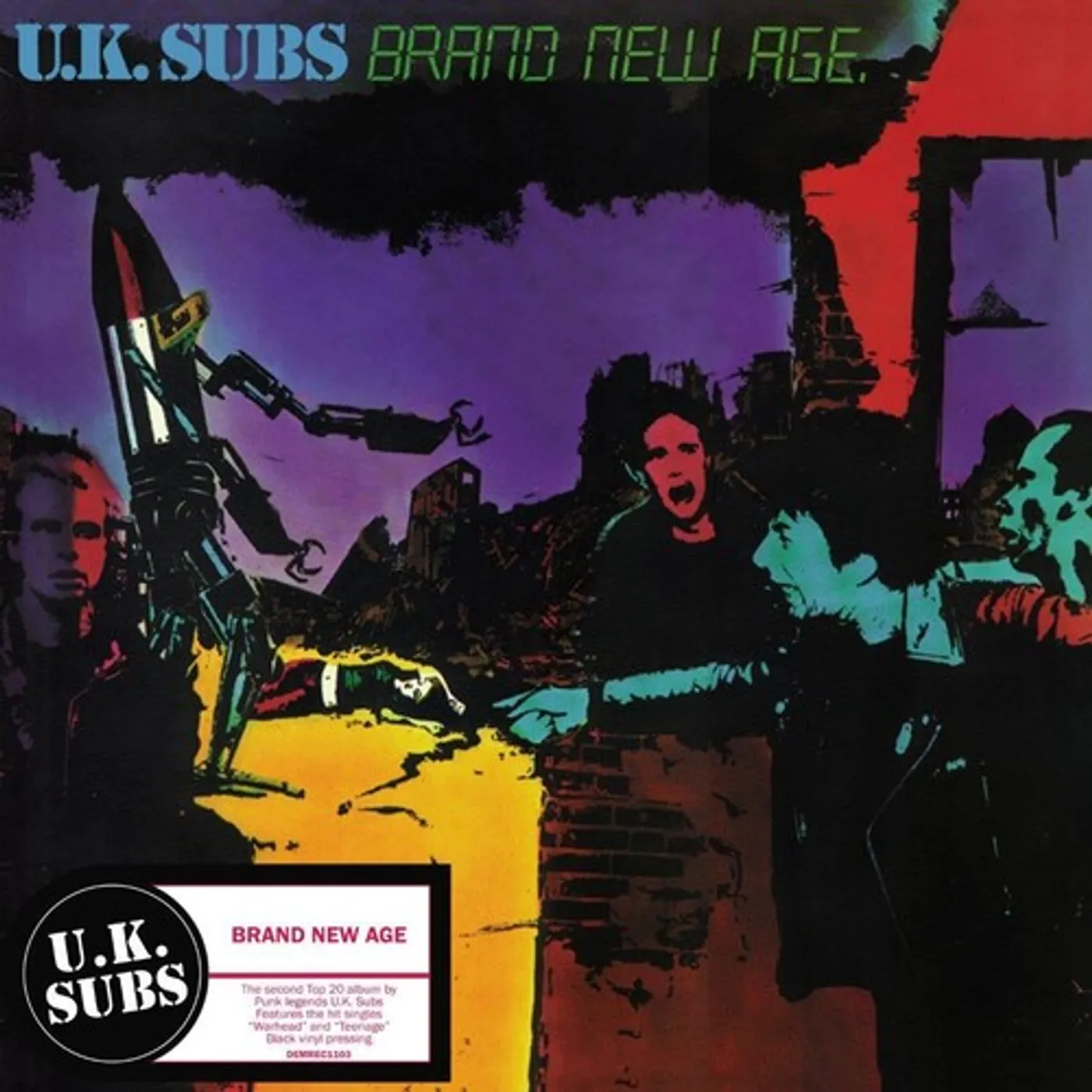 U.K. Subs Brand New Age Vinyl Record