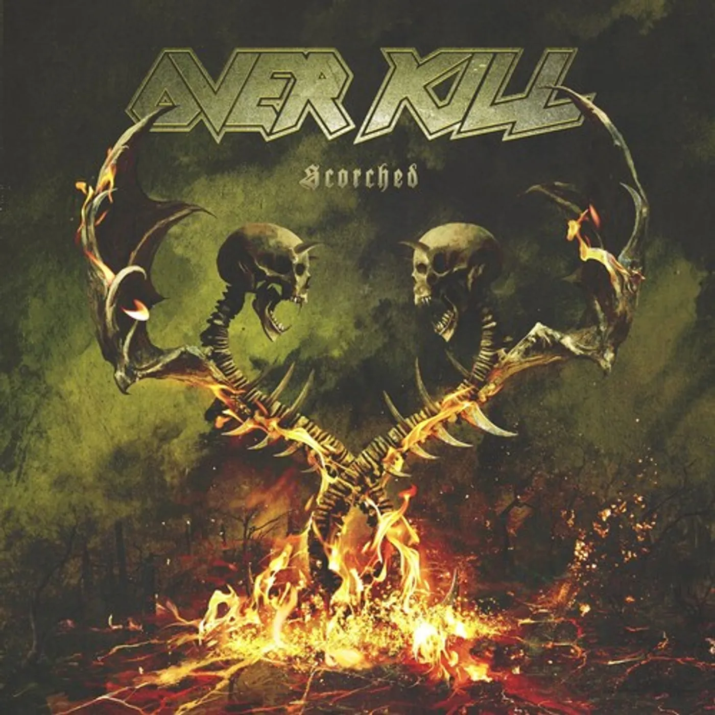 Overkill SCORCHED CD