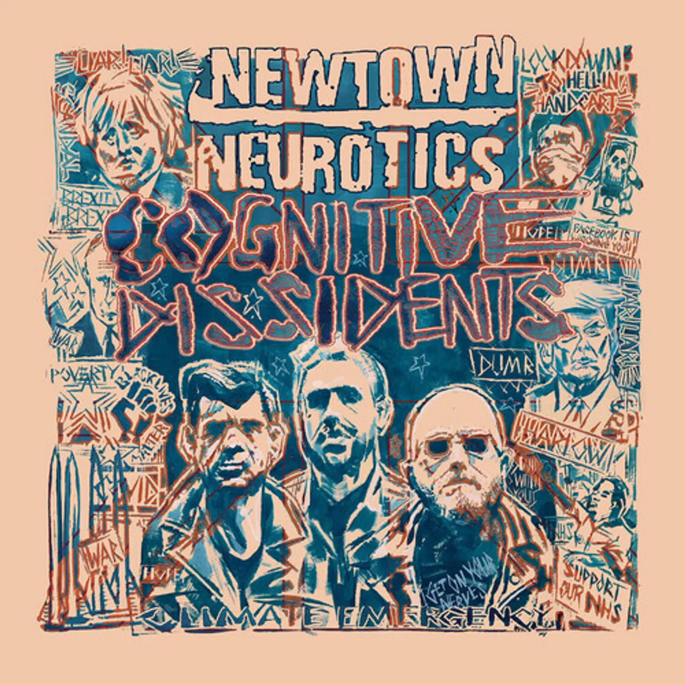 Newtown Neurotics Cognitive Dissidents Vinyl Record