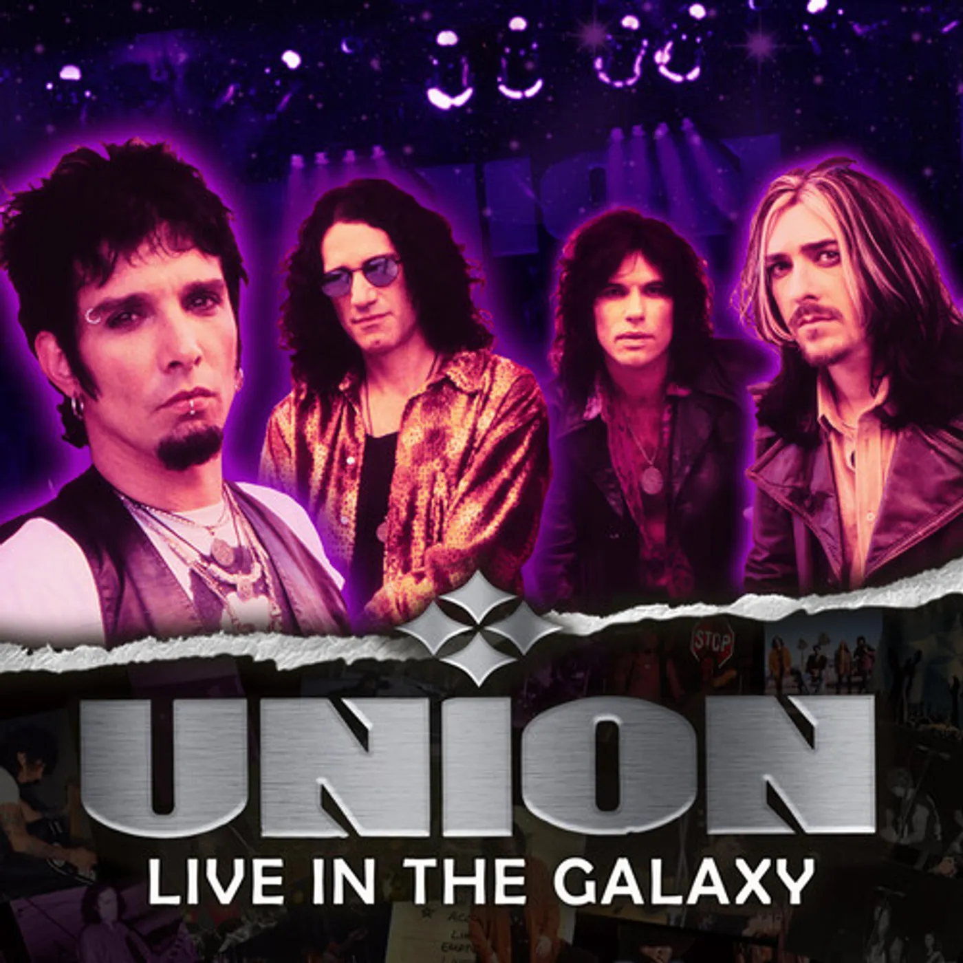 Union LIVE IN THE GALAXY Vinyl Record