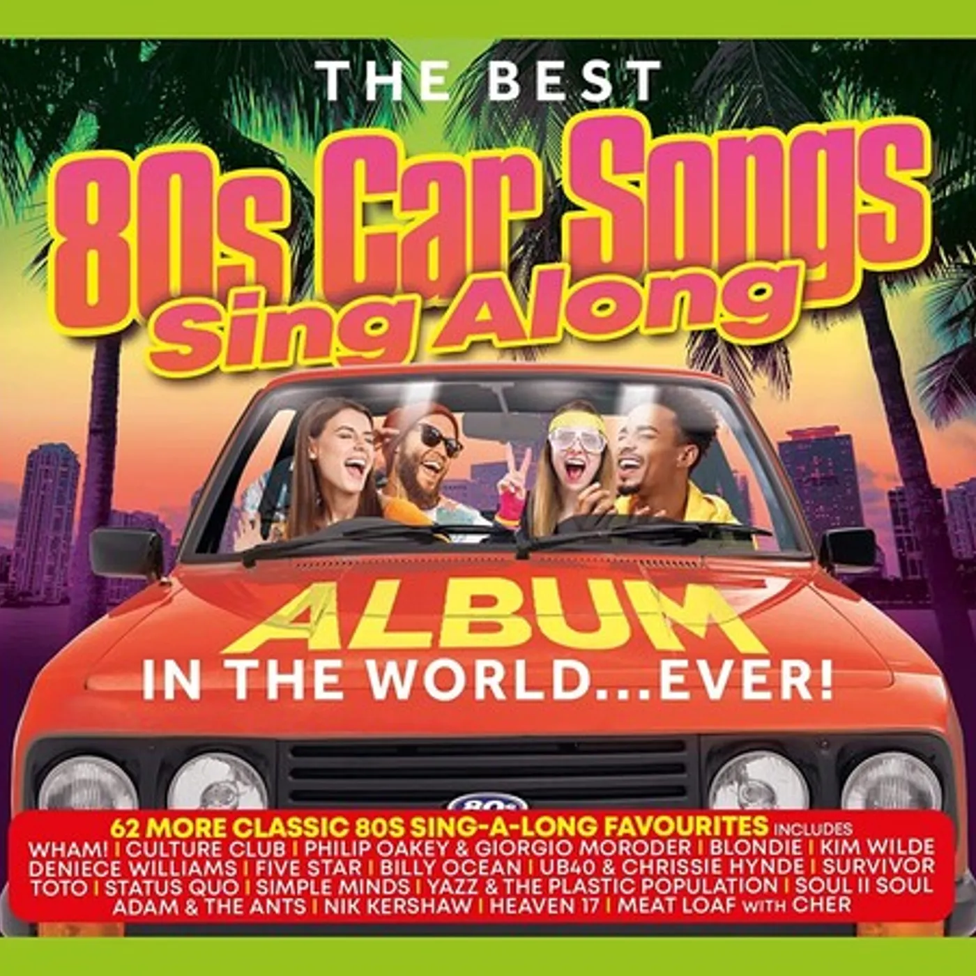 Best 80s Car Songs Sing Along Album In The World / Various Artists BEST 80S CAR SONGS SING ALONG ALBUM IN THE WORLD CD
