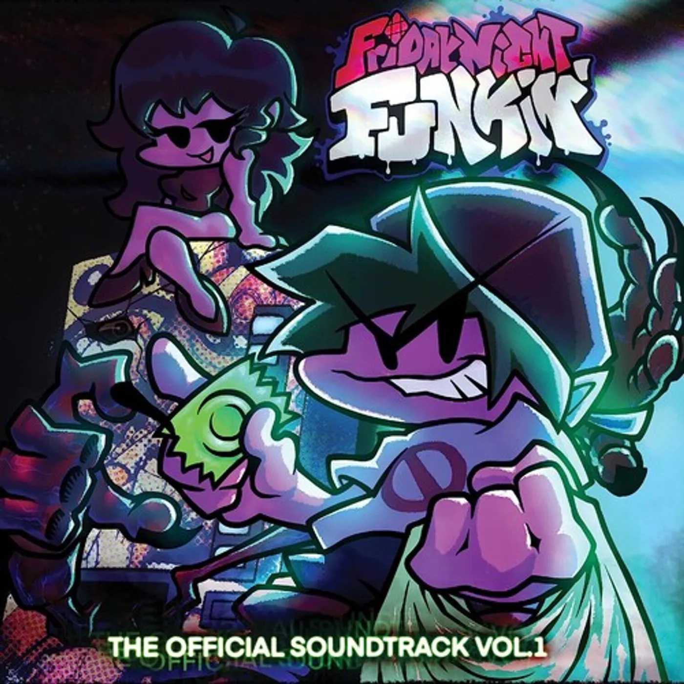 Kawai Sprite Friday Night Funkin' - The Official Soundtrack Vol. 1 Vinyl Record