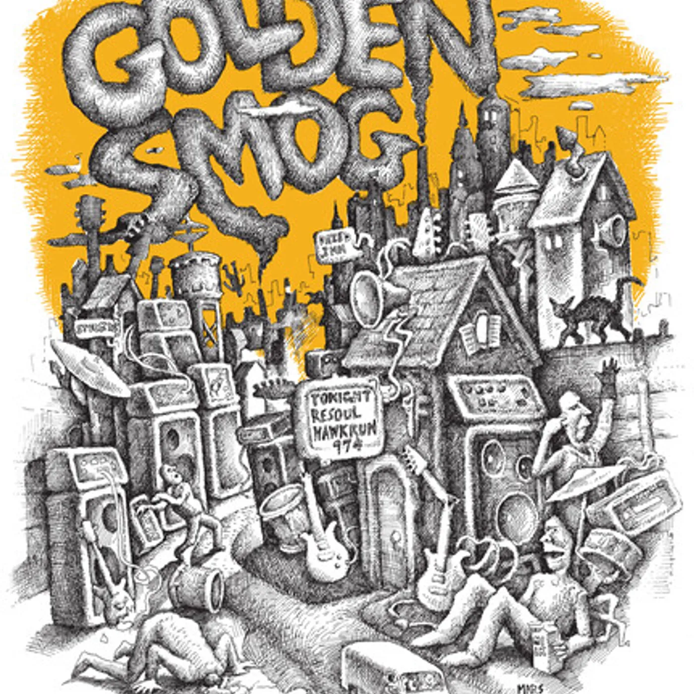 ON GOLDEN SMOG Vinyl Record