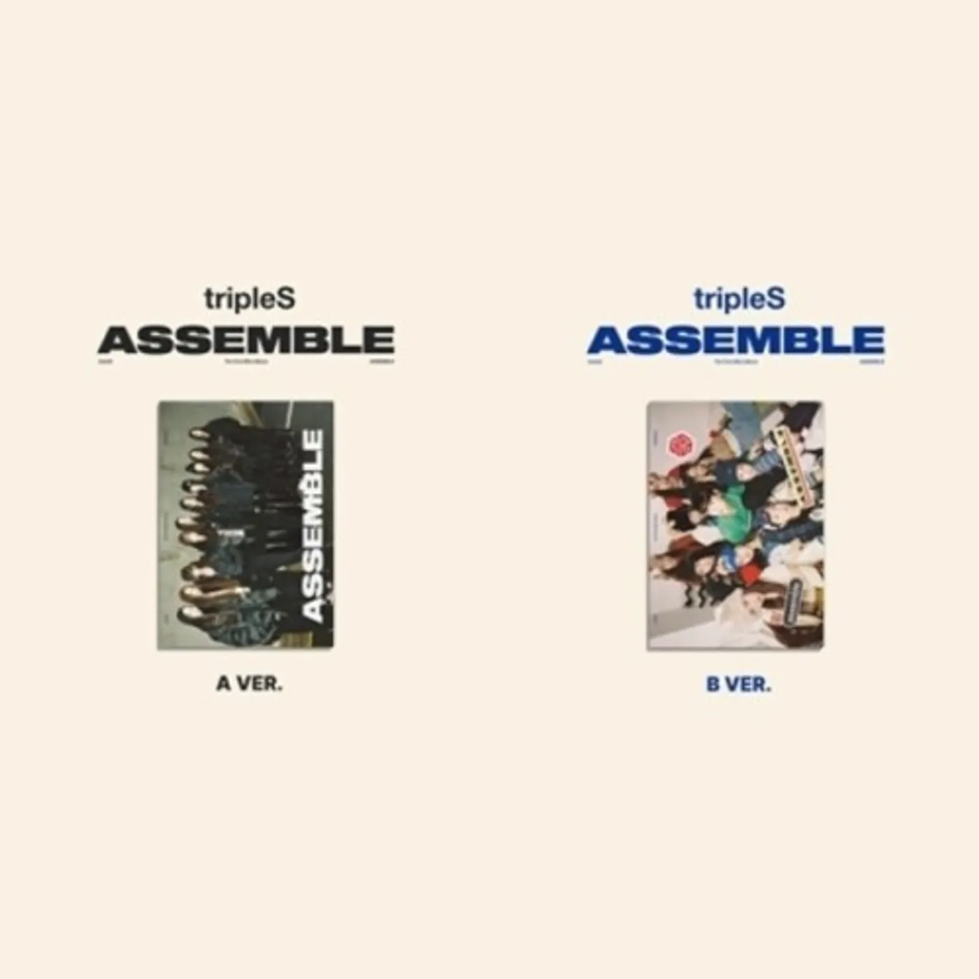 tripleS ASSEMBLE (RANDOM COVER) CD