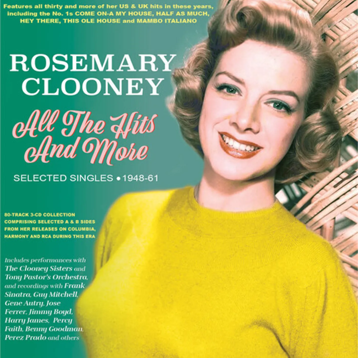 Rosemary Clooney ALL THE HITS AND MORE: SELECTED SINGLES 1948-61 CD