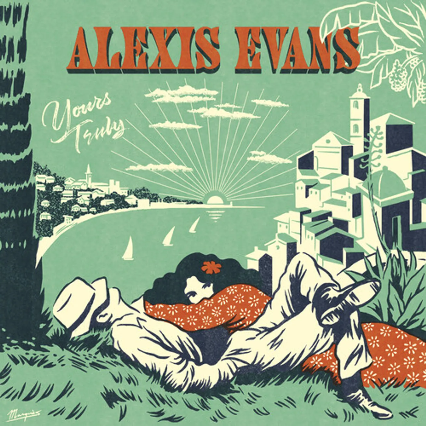 Alexis Evans Yours Truly Vinyl Record